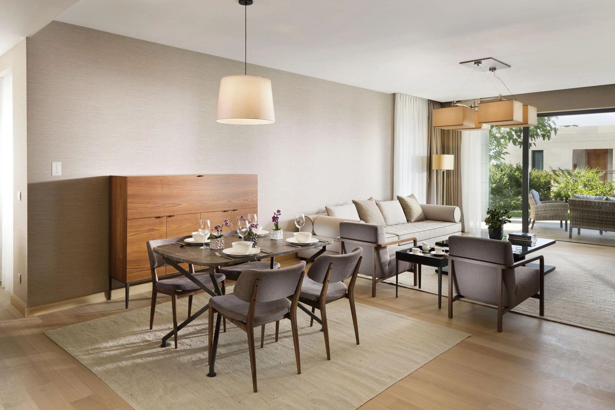 sala de estar - sala de jantar - area gourmet