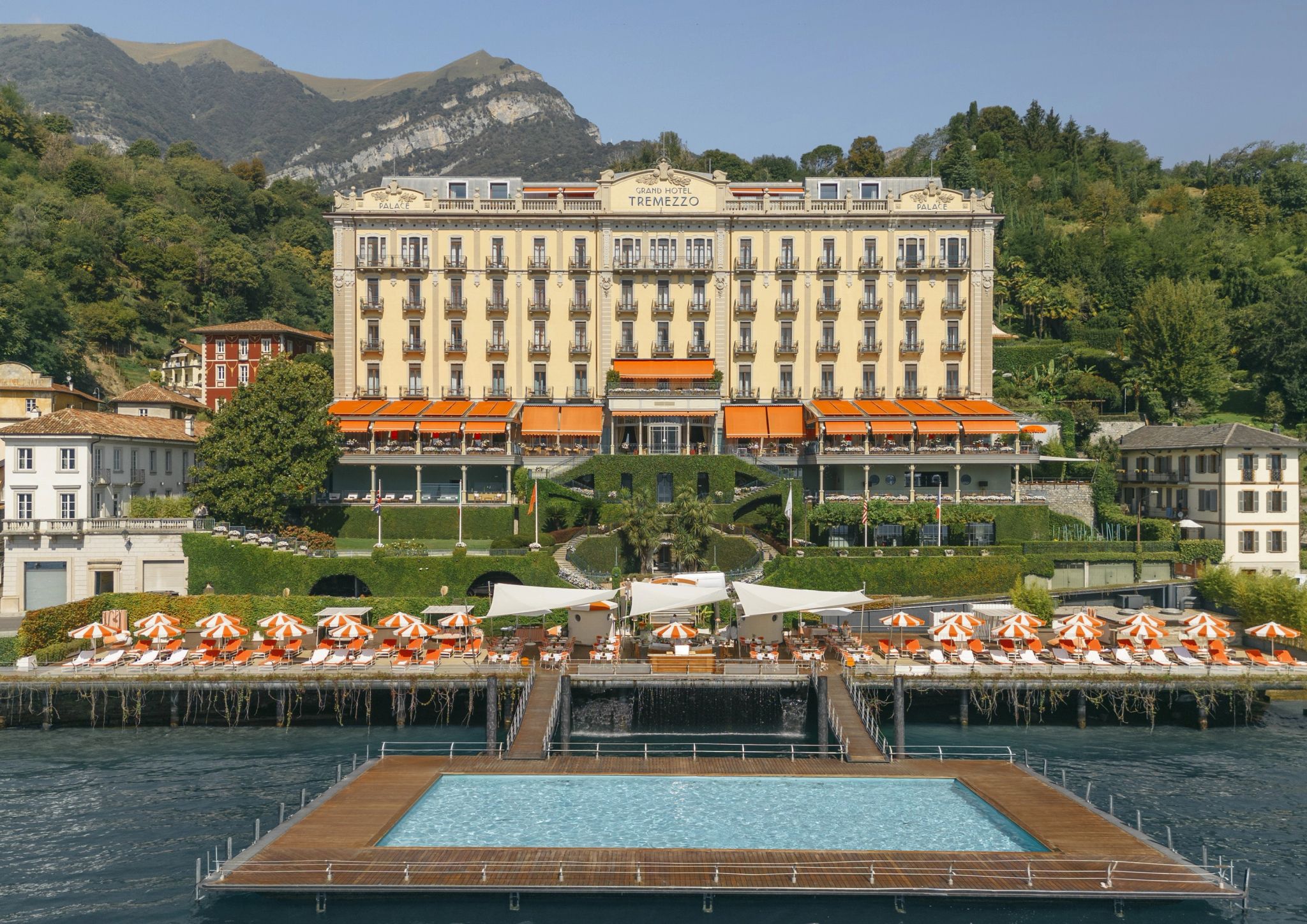 Grand Hotel Tremezzo grand hotel tremezzo – piscina de luxo – piscina com vista