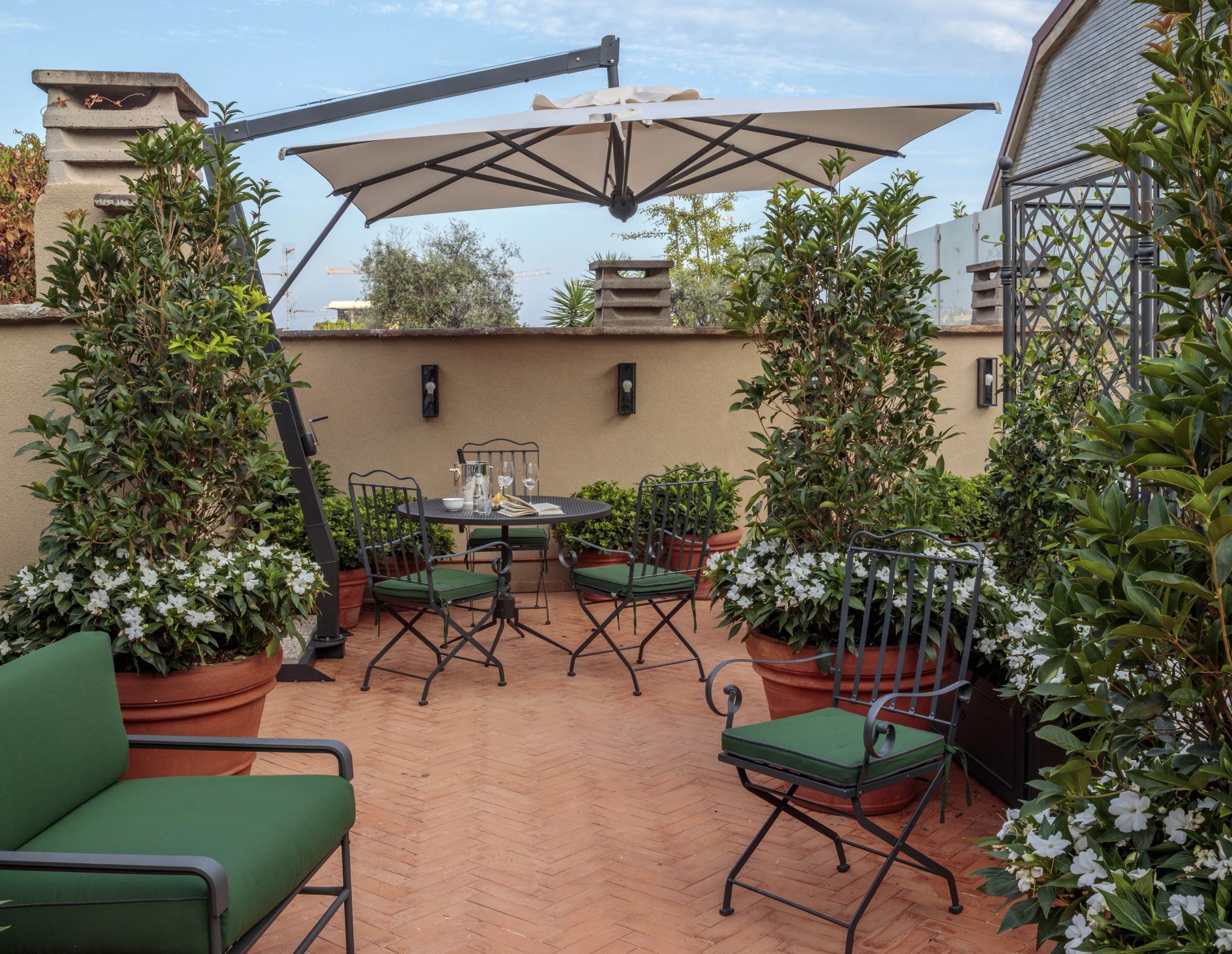 Isola Two Bedroom Apartment Terrace terraço privativo - apartamento com terraço - lazer ao ar livre