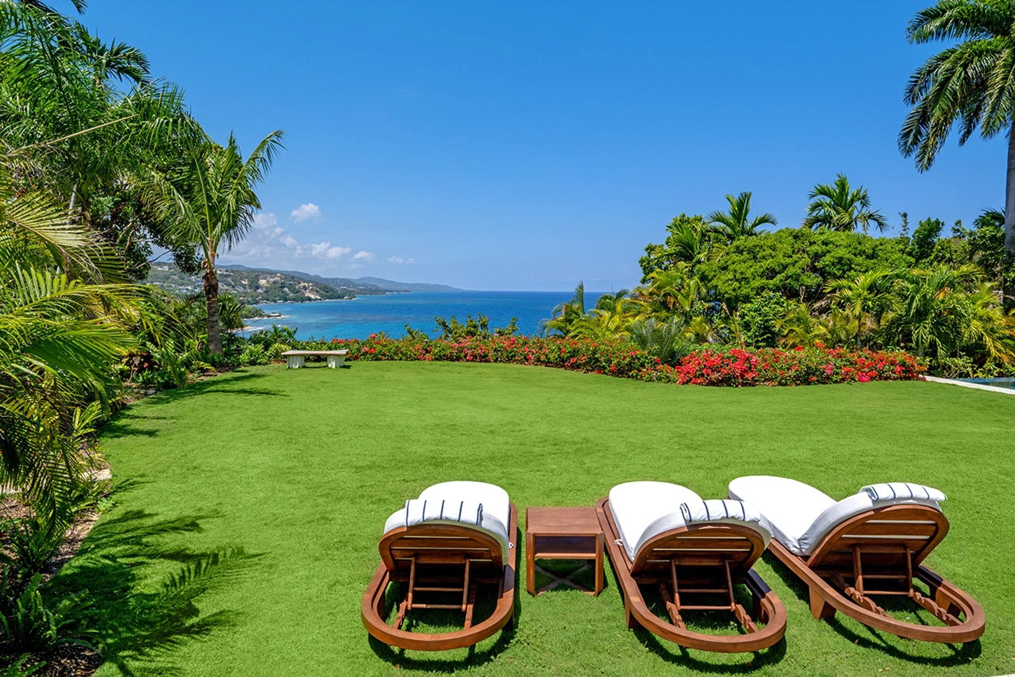 Three Bedroom Signature Villa  terraço vista mar - terraço privativo - banho de sol