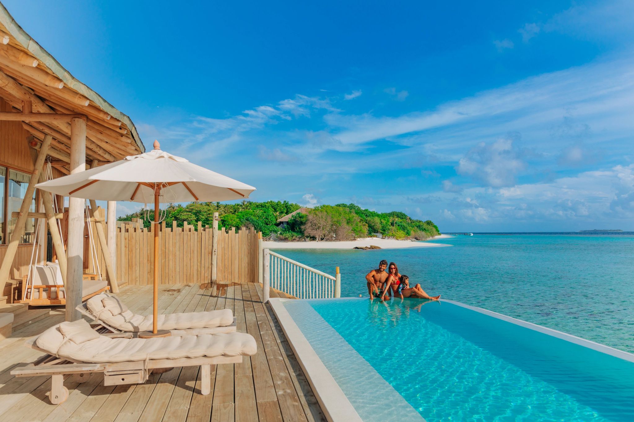 One Bedroom Water Reserve Slide arquitetura natural - cenario mar - luxo discreto