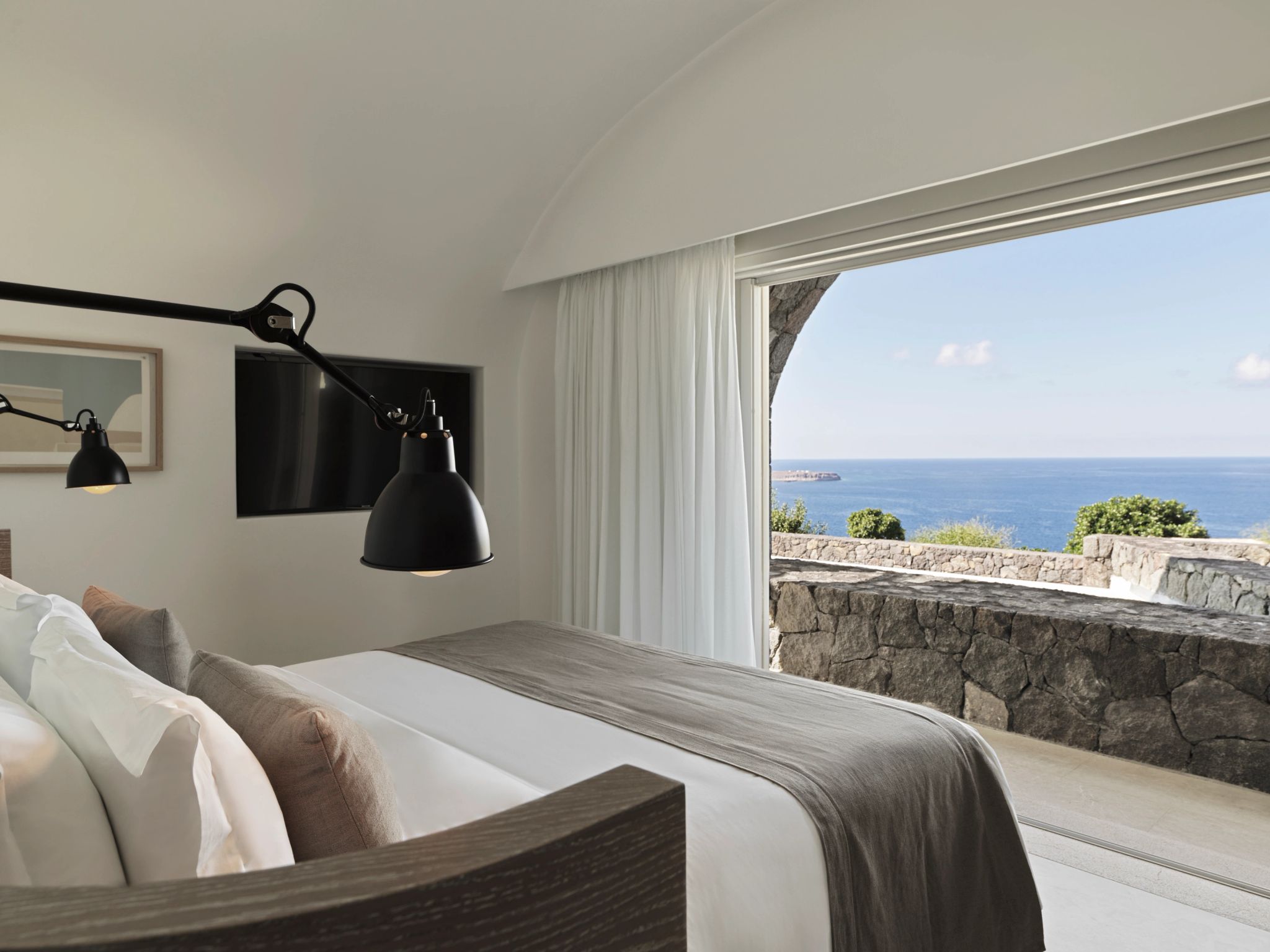 vila premium - vista mar - cama de casal