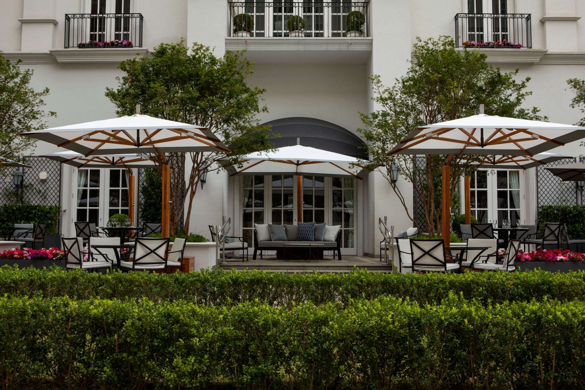 area externa de restaurante - restaurante o palacio tangara