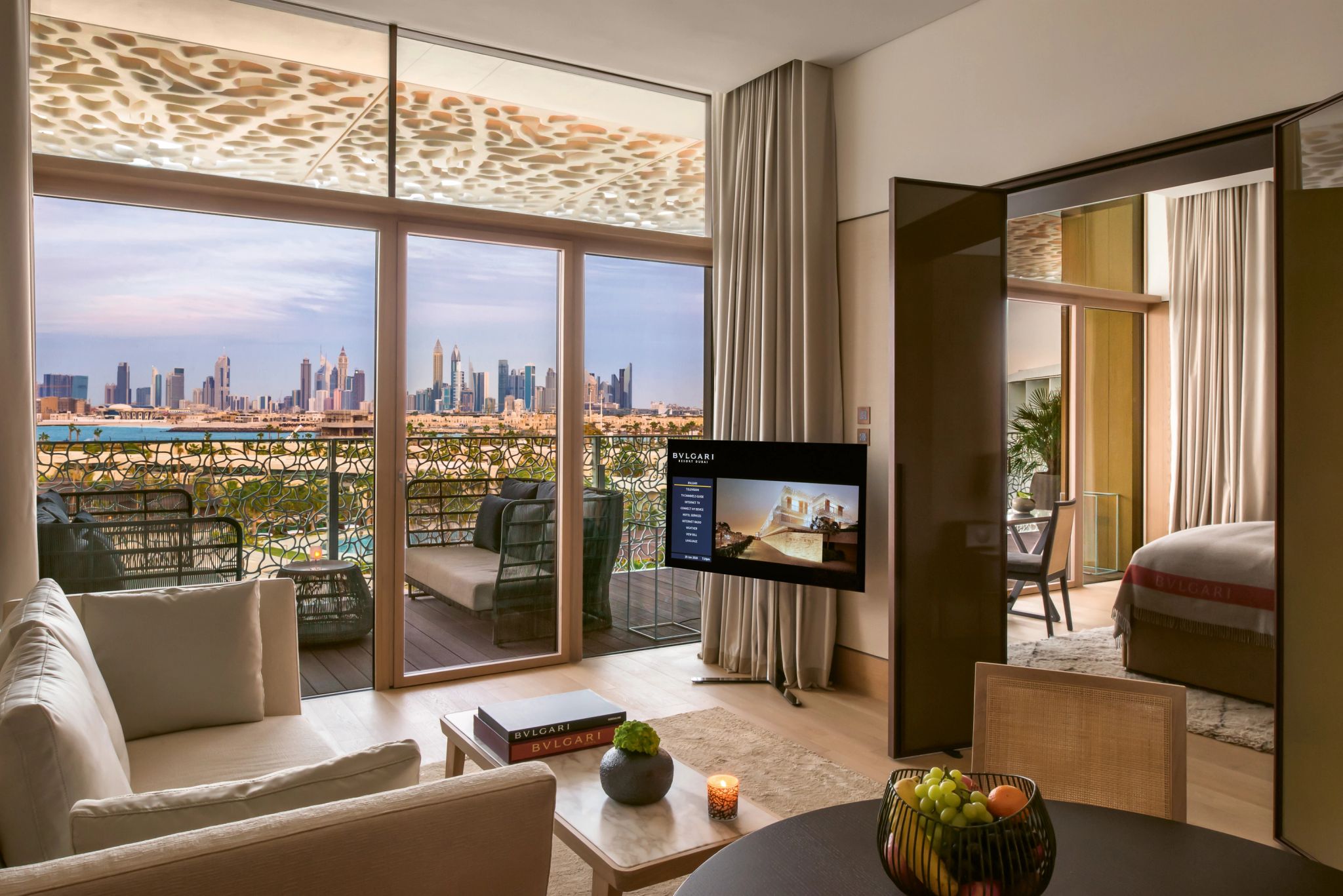 suite junior- skyline dia - decoracao moderna