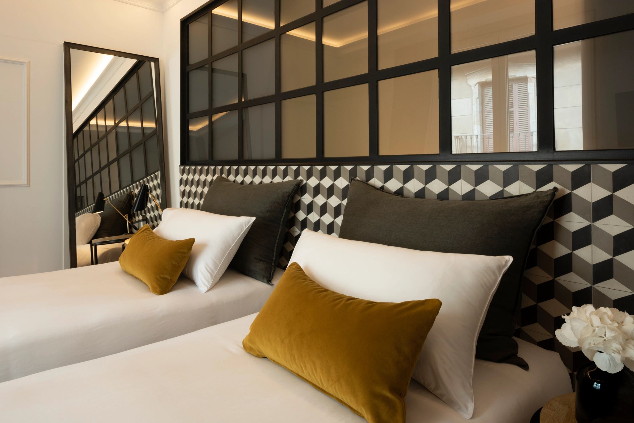 Grand Deluxe quarto de hotel - camas twin - quarto amplo