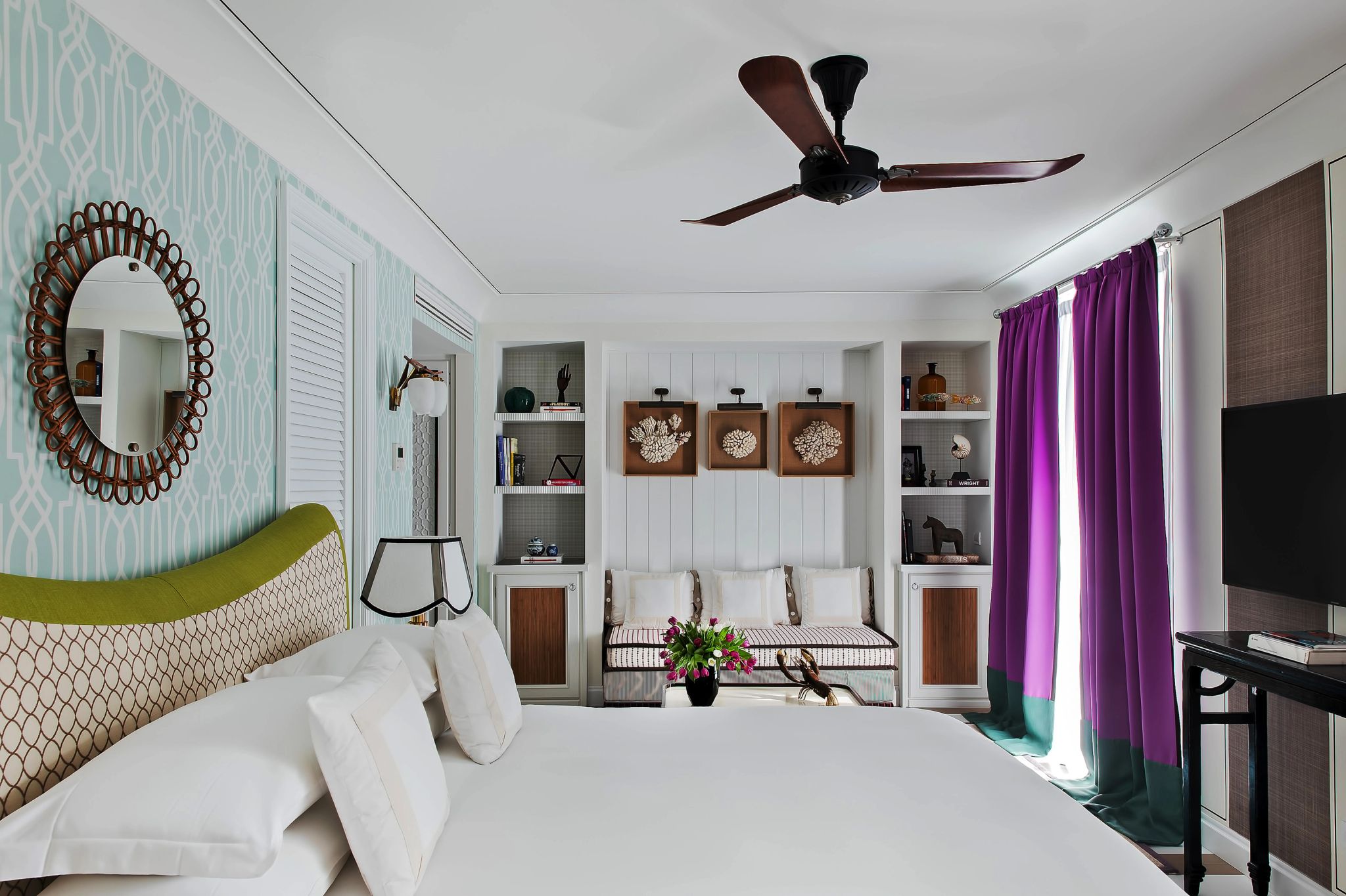 Junior Suite Garden View suite de luxo - cama de casal – decoracao moderna