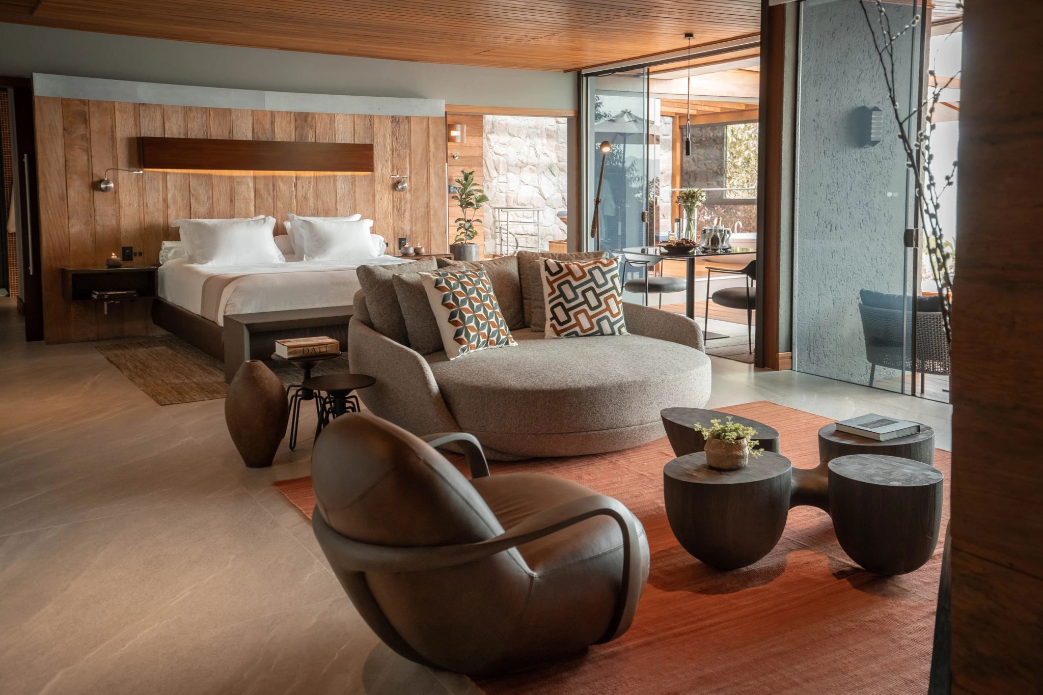 Villa Ponta dos Ganchos quarto com sala de hotel - especial esmeralda - hotel de luxo