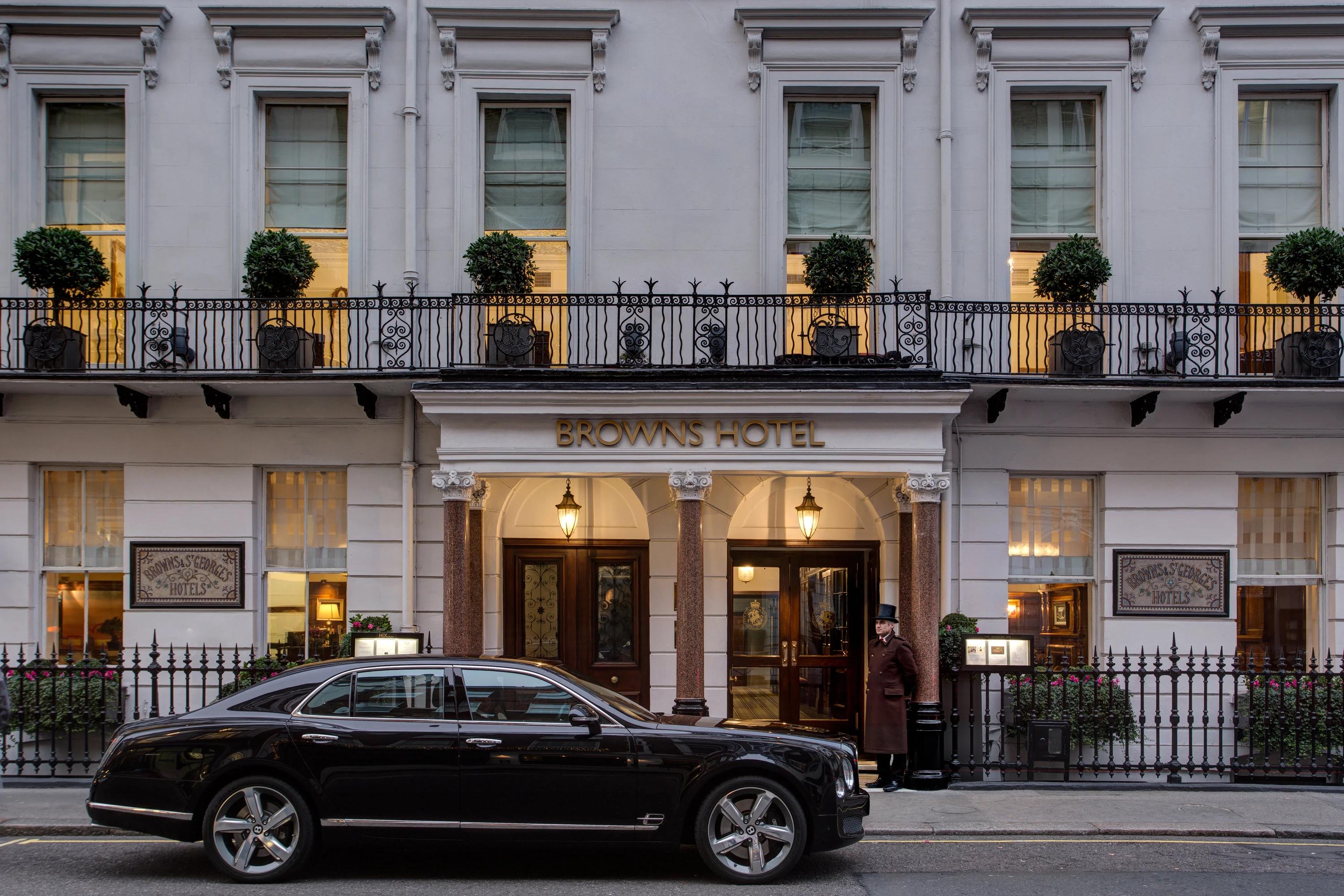 fachada brows - hotel em londres - hotel cinco estrelas