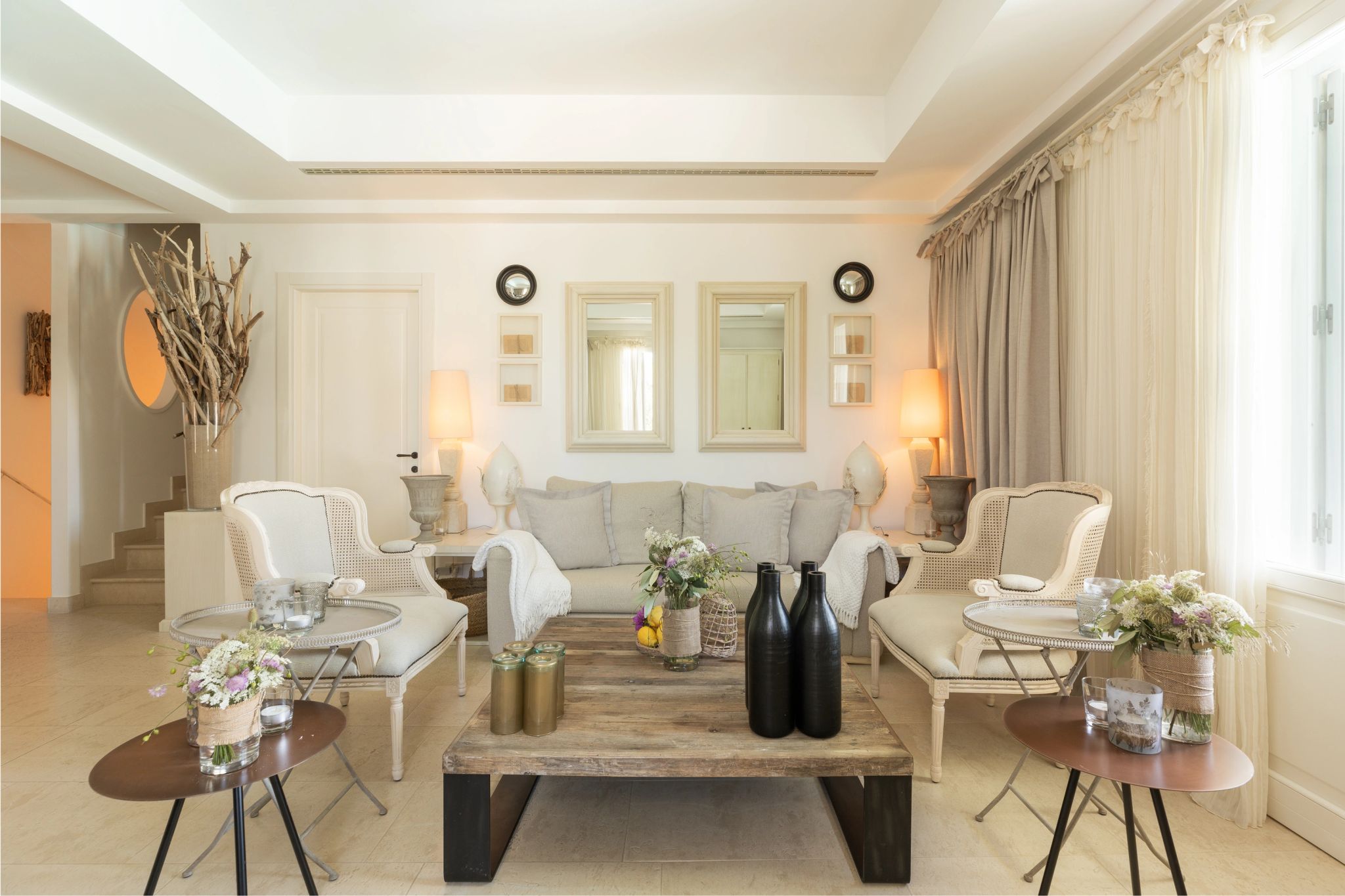 Casetta Meravigliosa sala de estar – sala ampla - decoraçao elegante