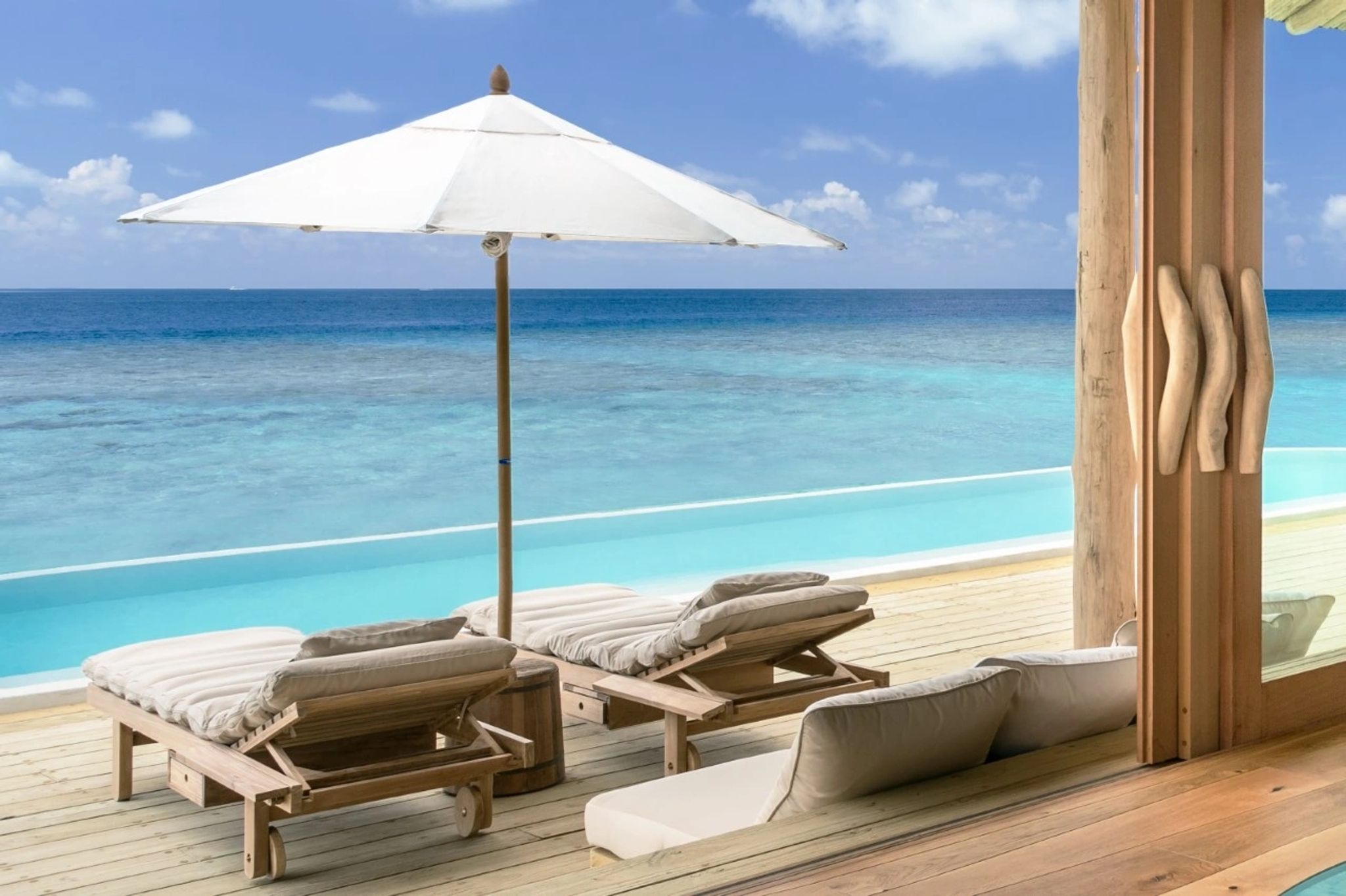 One Bedroom Water Reserve Slide suite romantica - oceano indico - praia areia branca