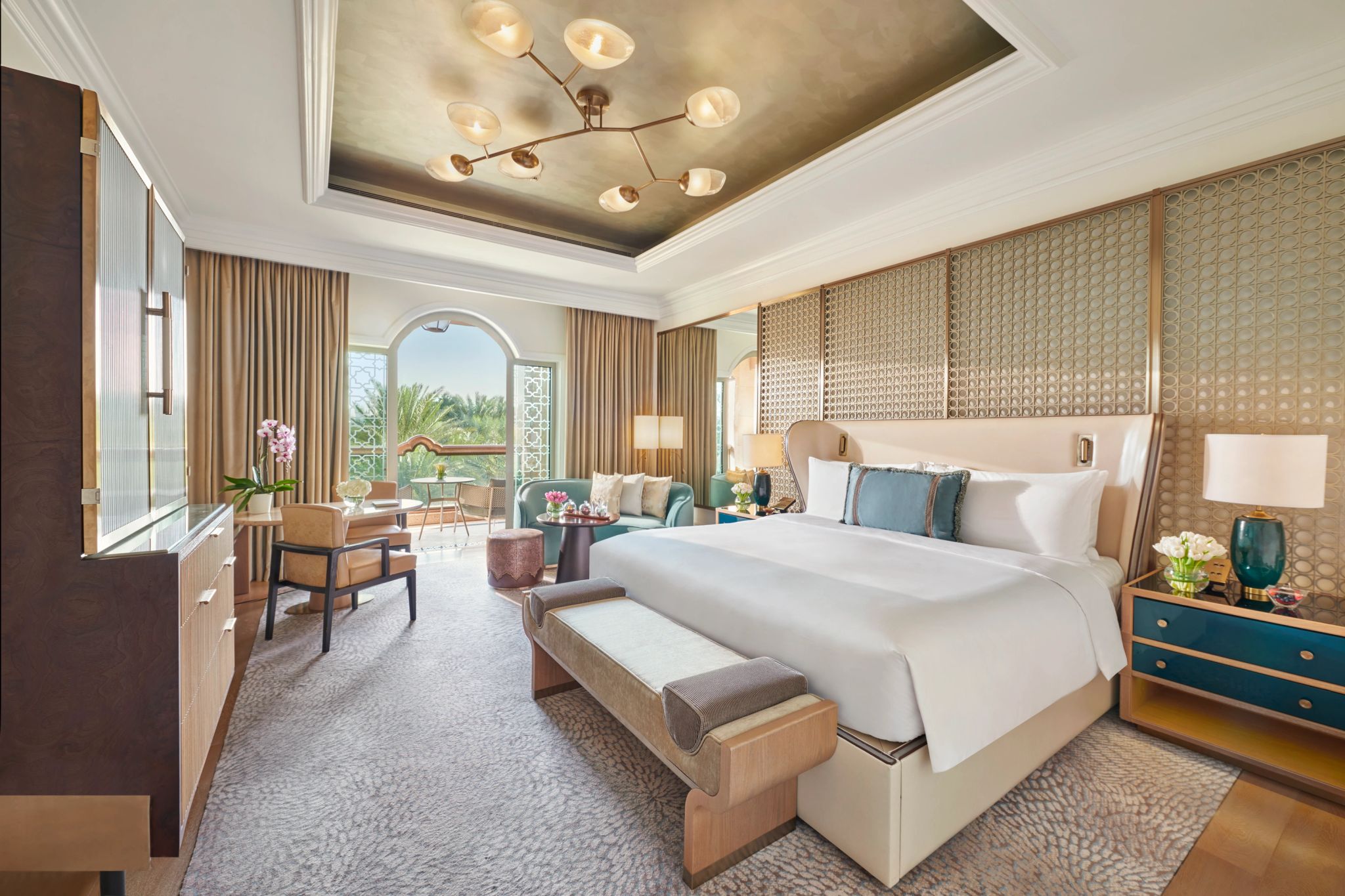 Deluxe Garden King quarto king - quarto vista jardim - quarto de hotel - quarto moderno