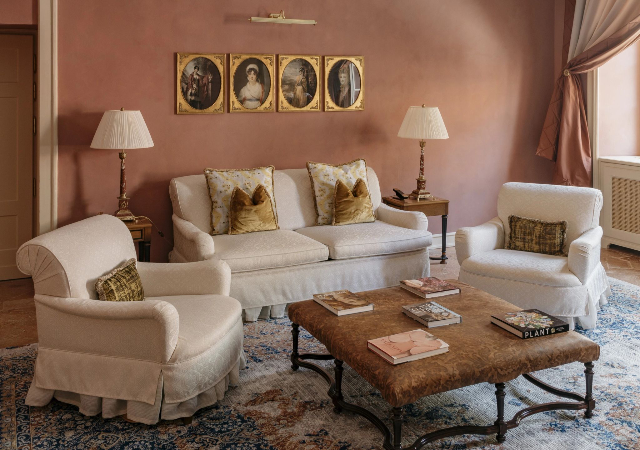 Suite Agnese in the Villa suite com sala – sala de estar – design classico