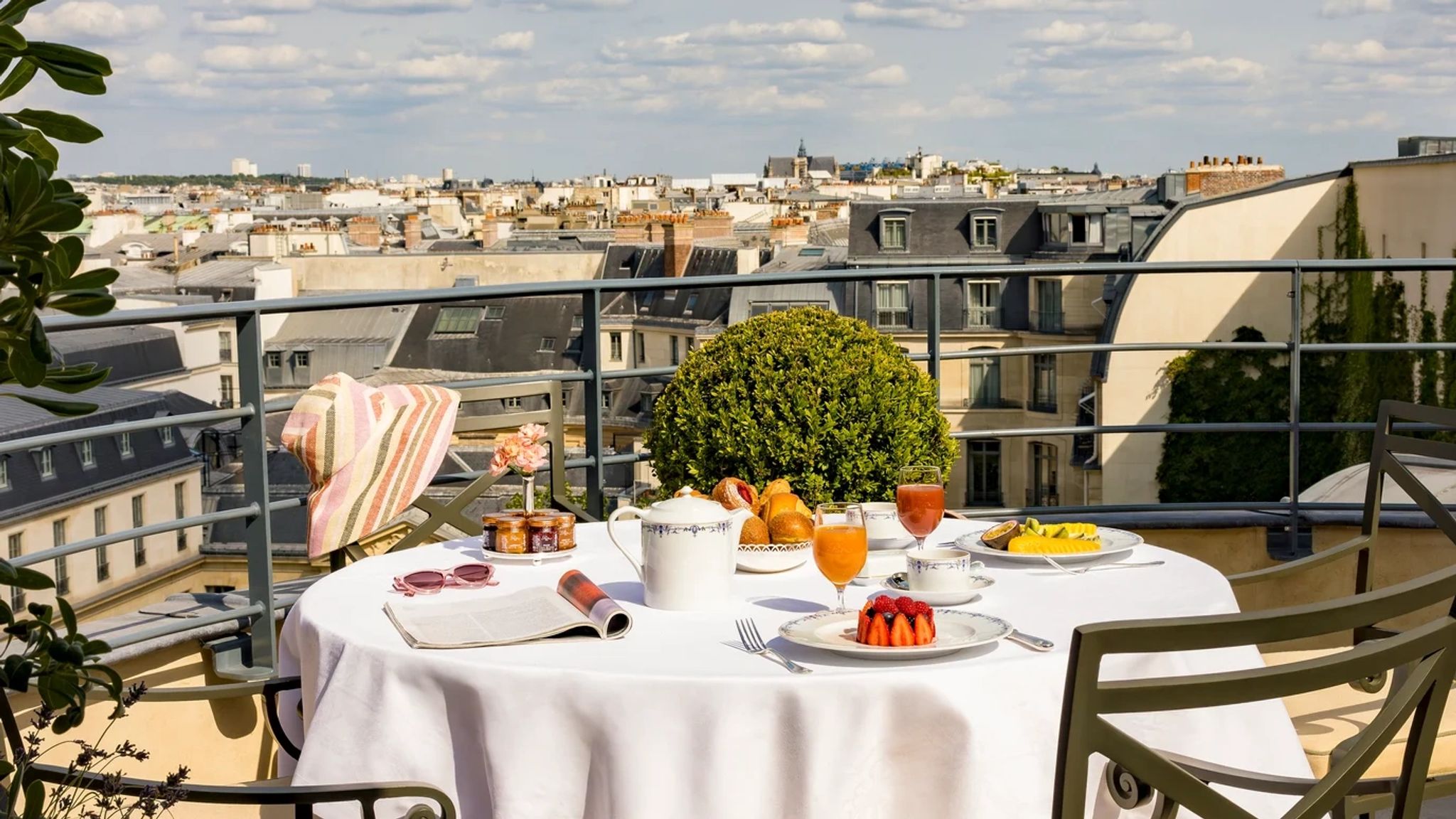 L'Appartement Ritz terraco privativo - vista paris - area externa