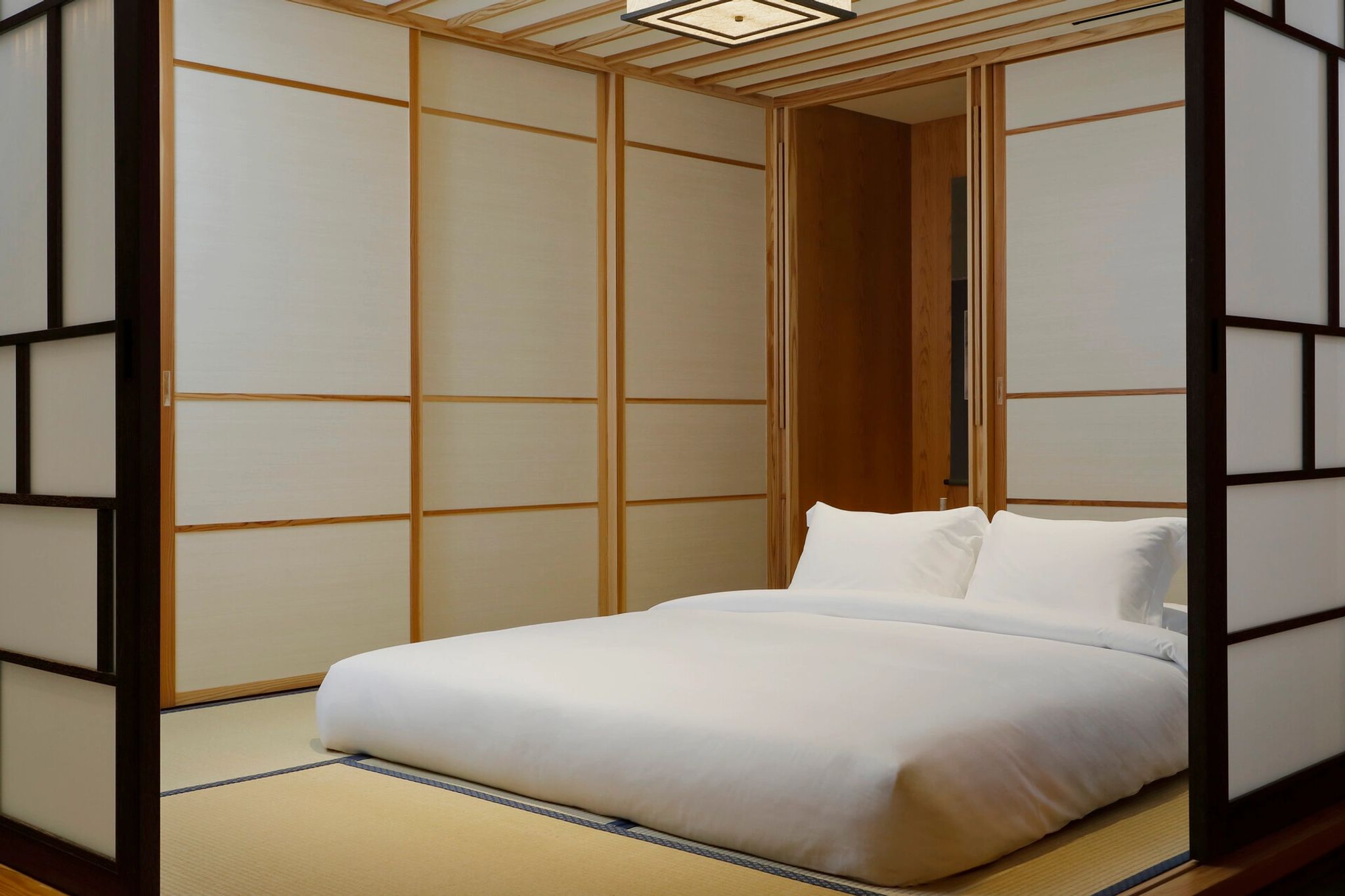 cama de casal - suite do hotel