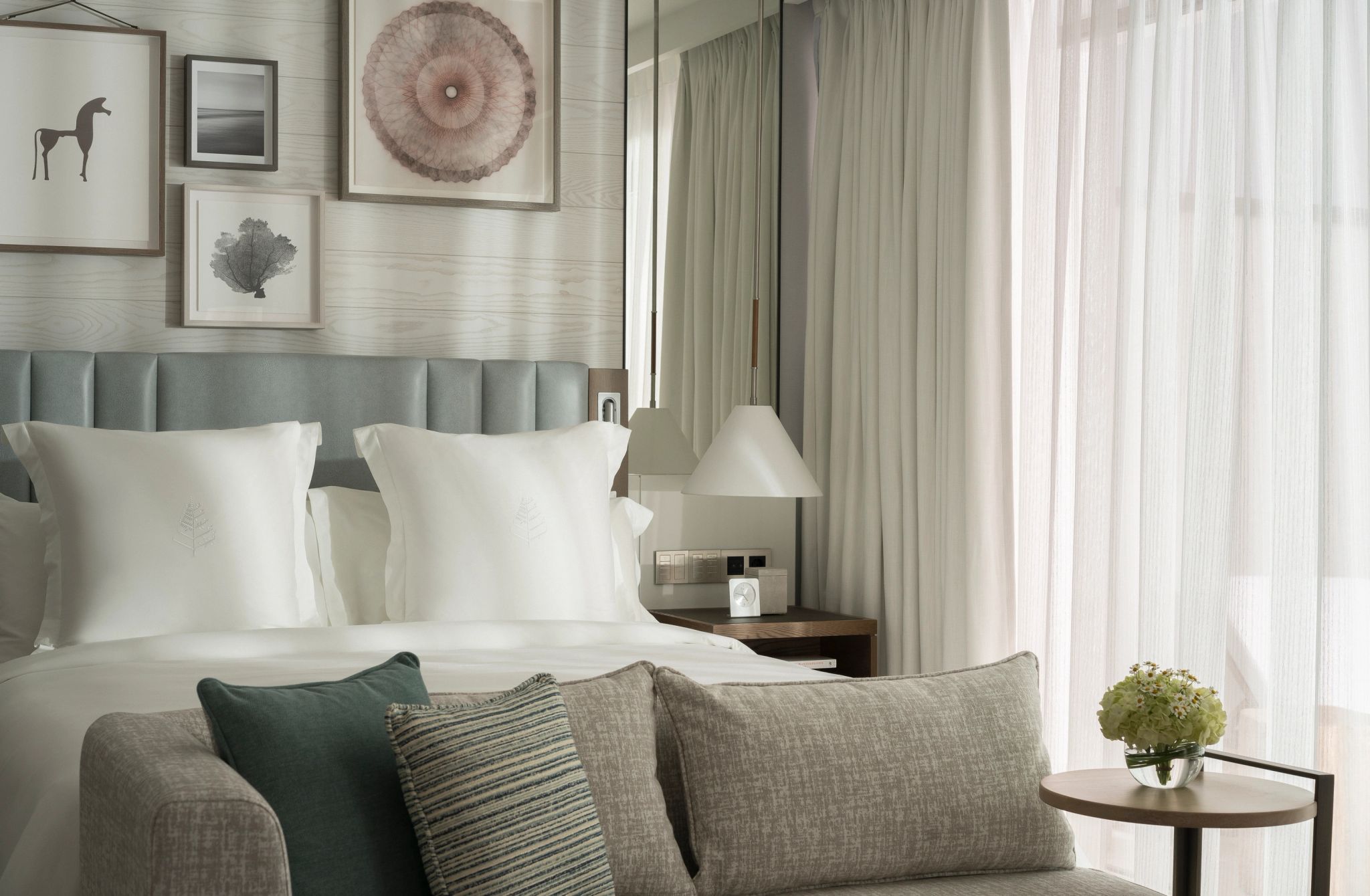 Arion Sea View One Bedroom Suite cama king - cama confortavel - suite vista mar