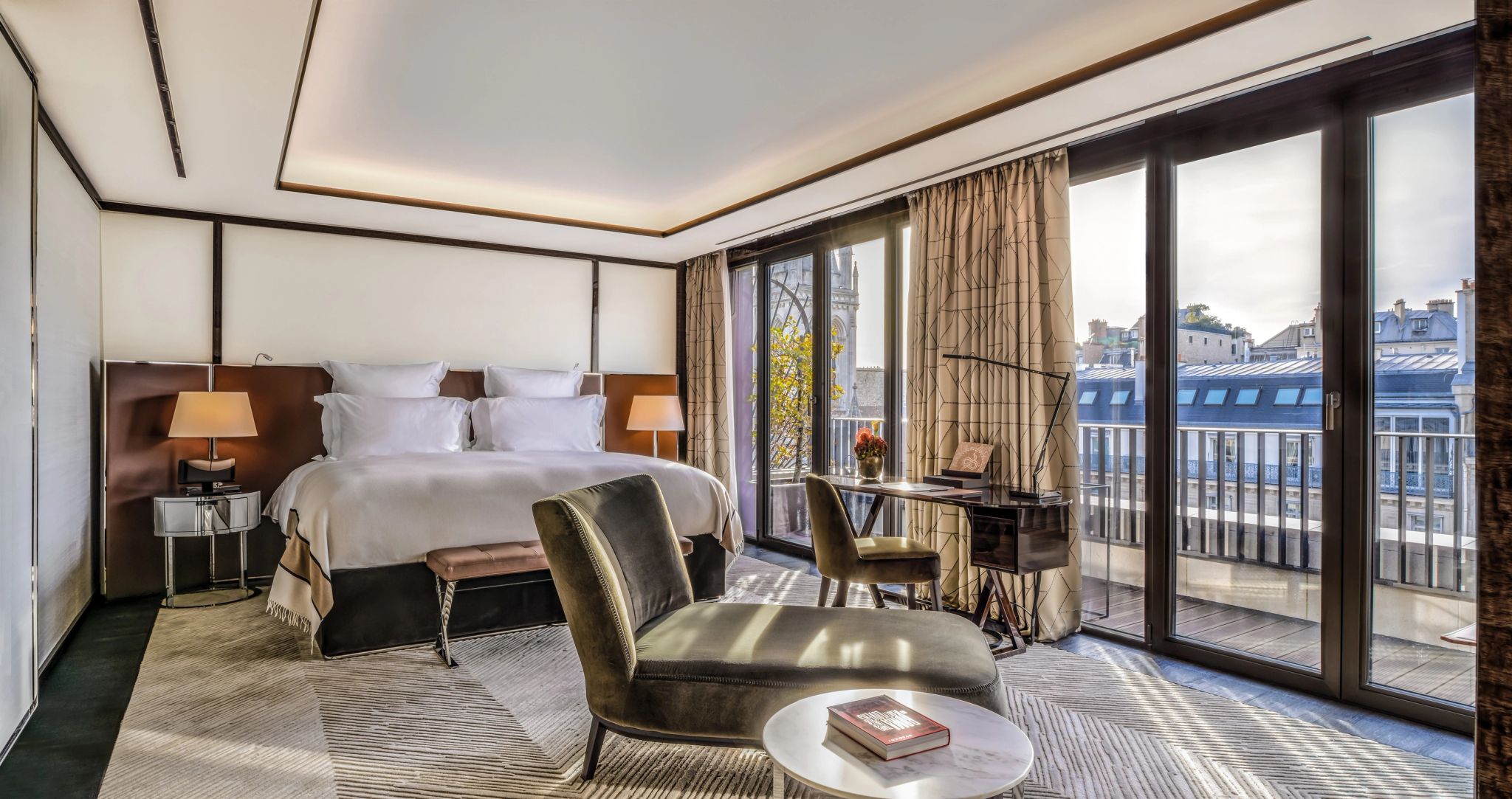 suite vista paris - suite de luxo - suite casal - cama king