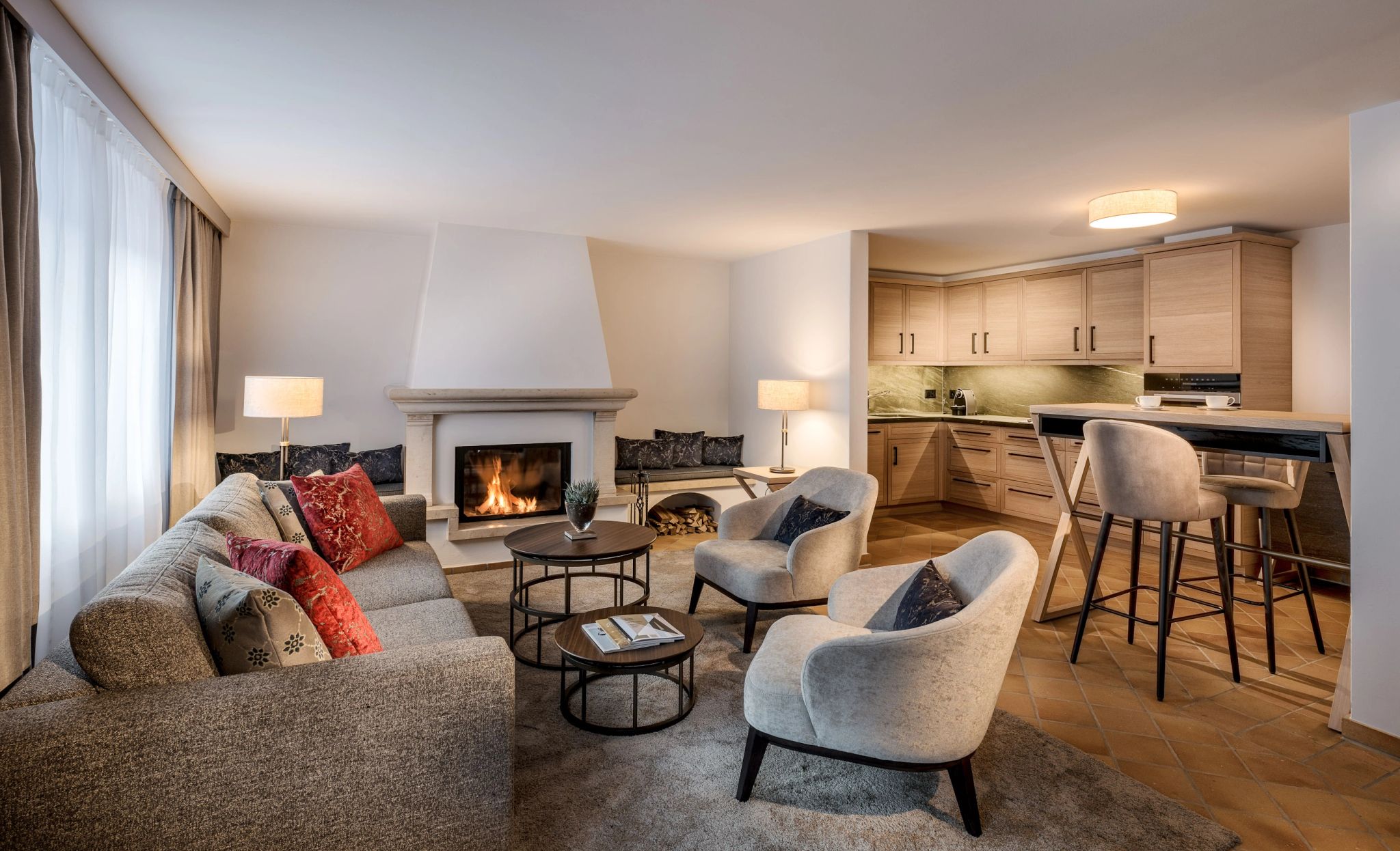 Family Two Bedroom Suite suite de hotel - decoracao premium - sofa de luxo