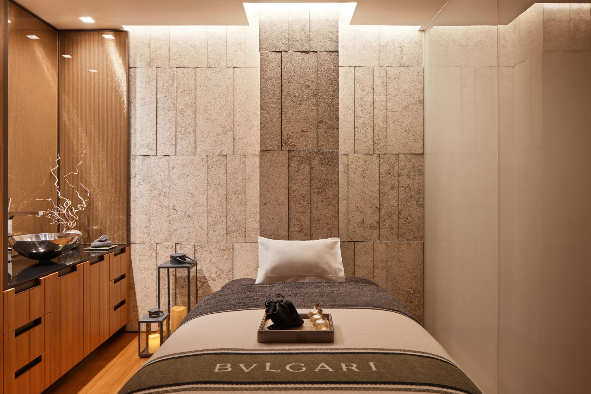 Bvlgari Spa sala de massagem – tratamento de spa – produtos de spa