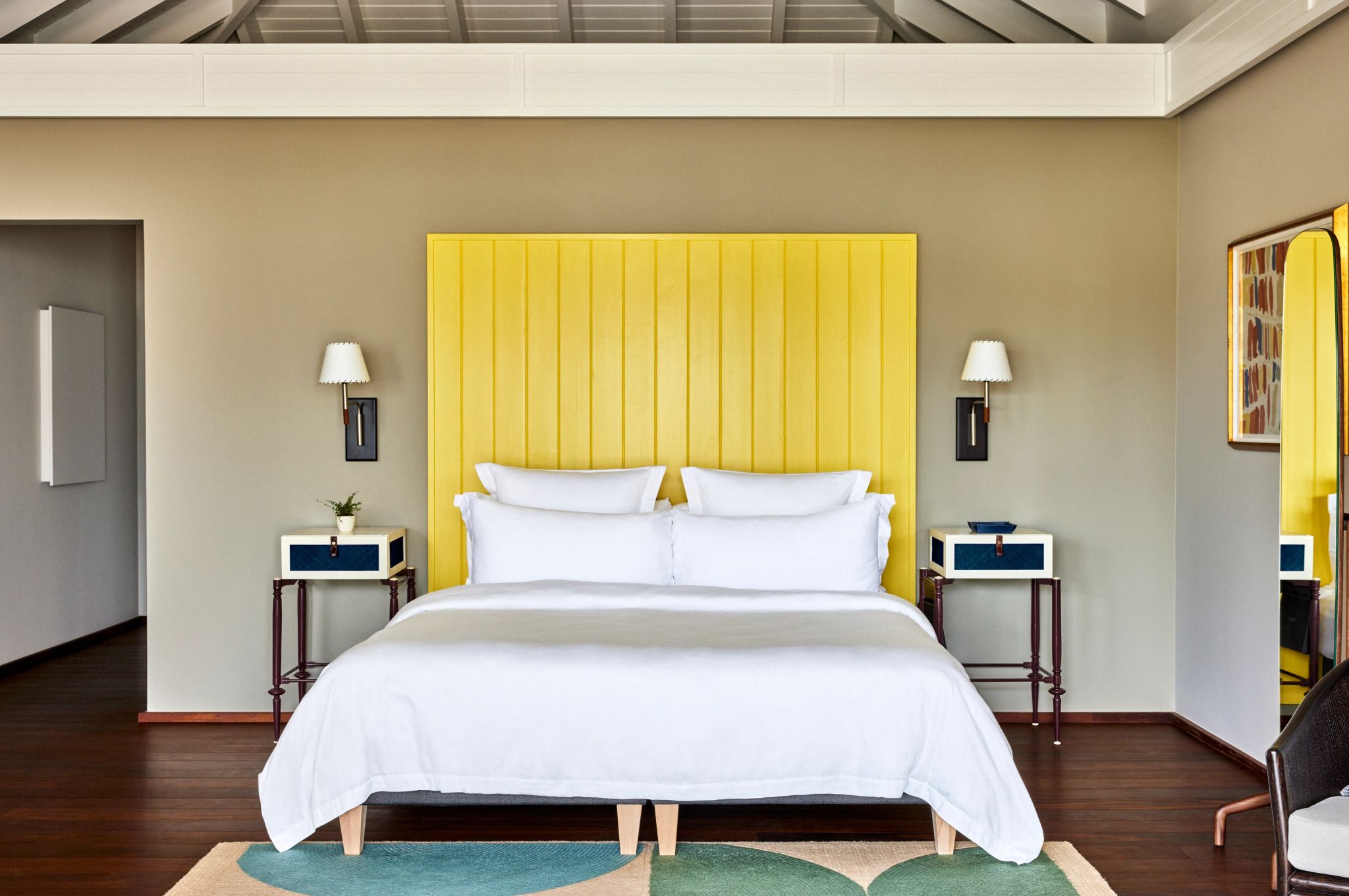 Beach quarto na praia - vista lagoa - cama king-size