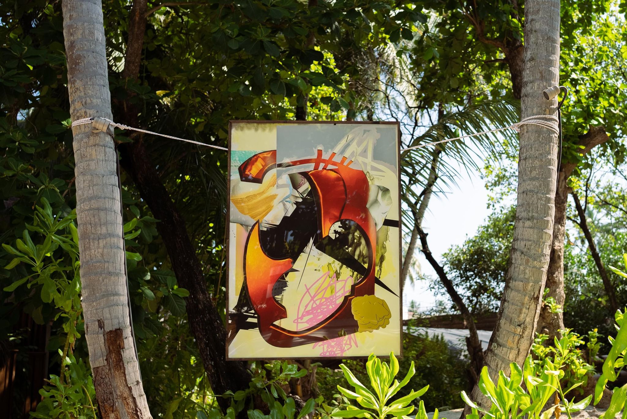 obras de arte - obras na natureza - exposiçao de arte - arte interativa