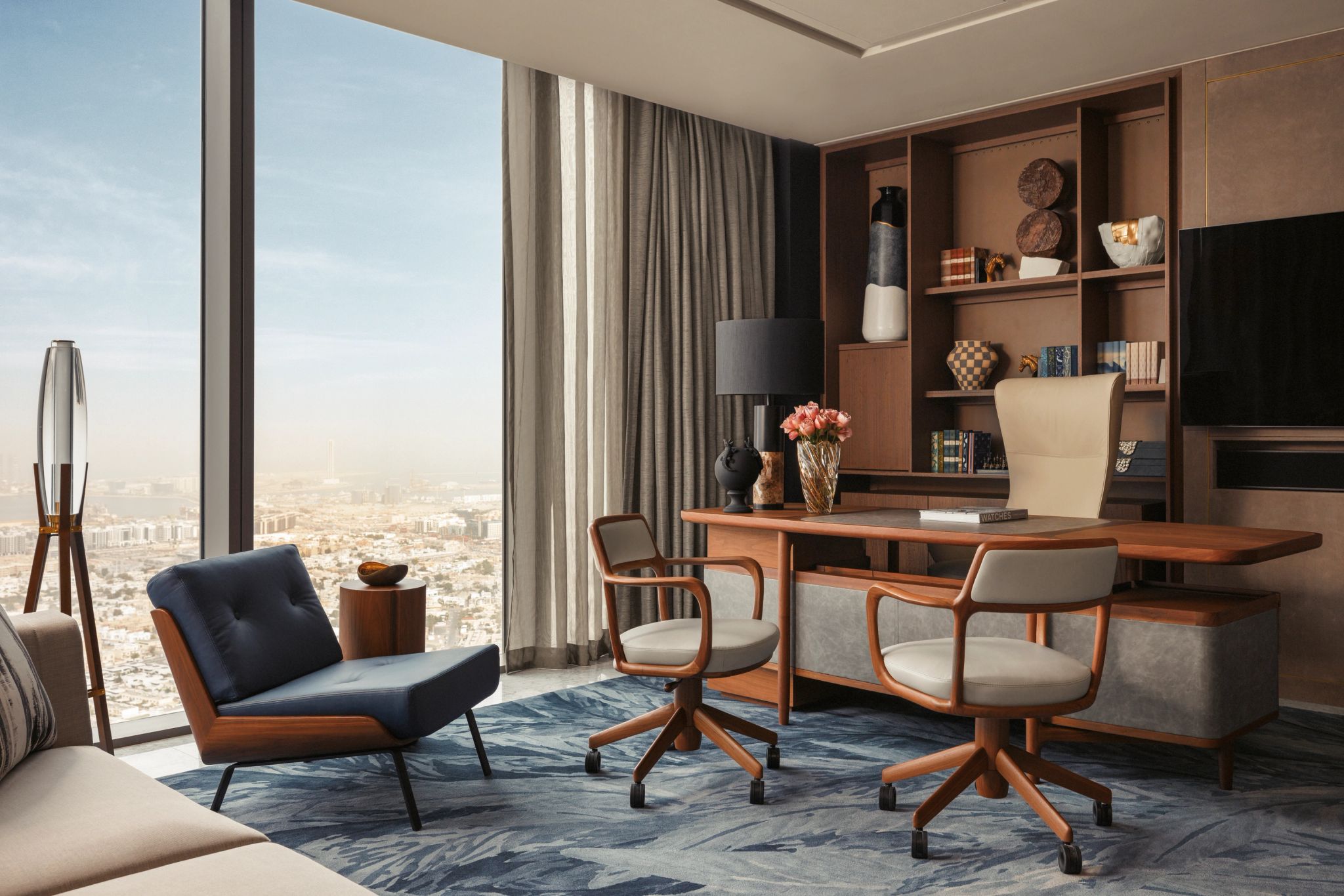 Villa One escritorio privativo – vista panoramica – suite com escritorio