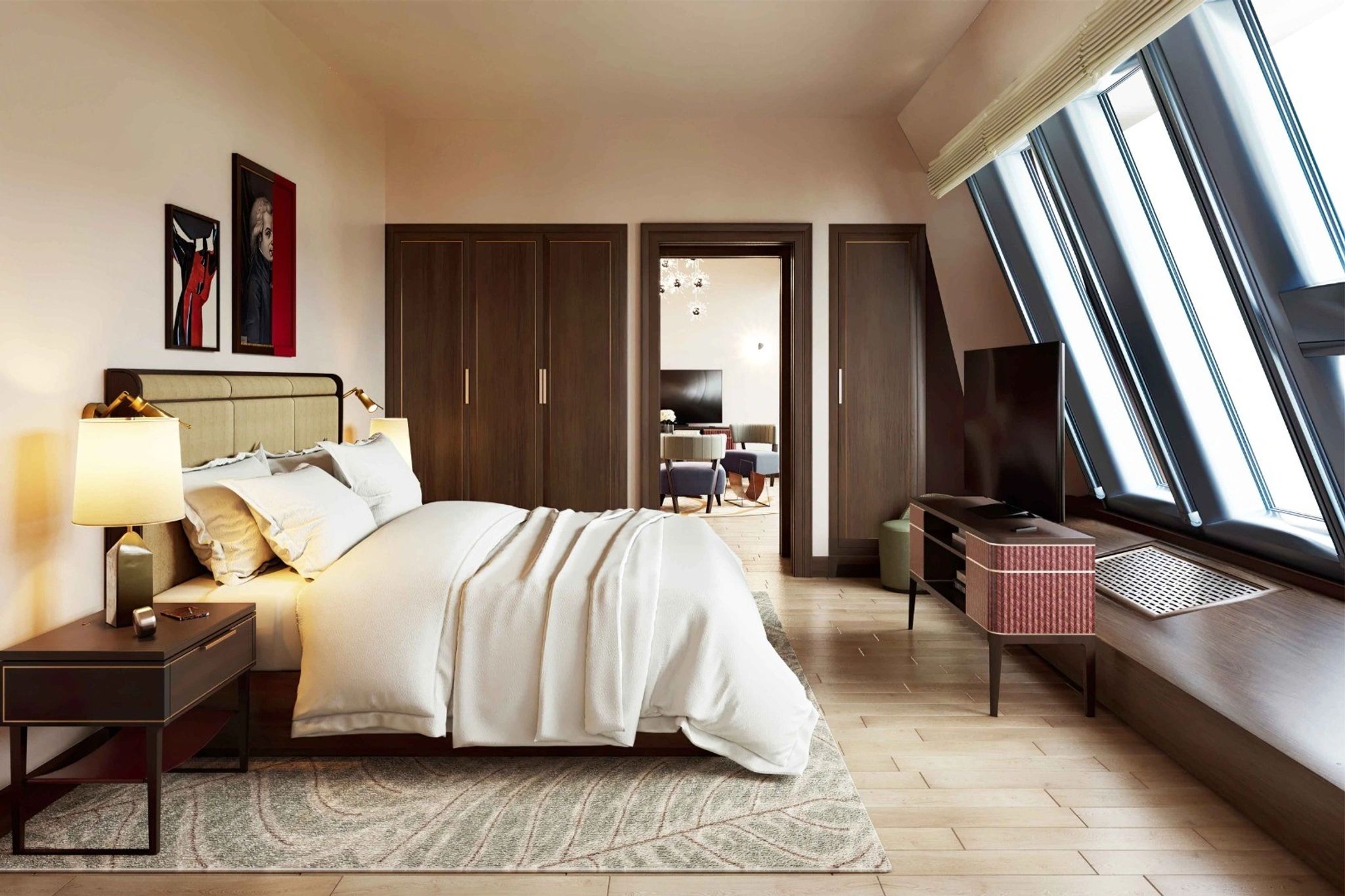 St. Peter's Suite suite king - suite moderna - suite de luxo - suite vista viena