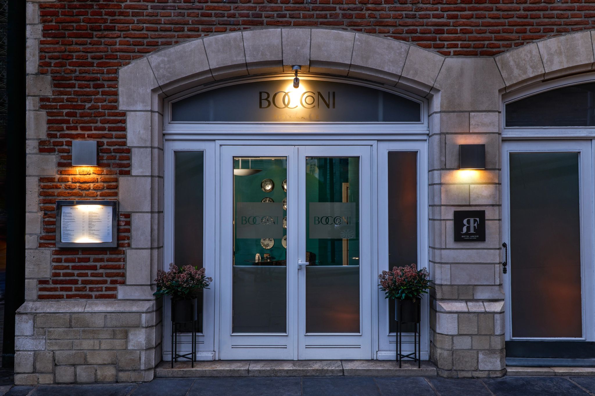 entrada restaurante - alta gastronomia – restaurante italiano – gastronomia italiana