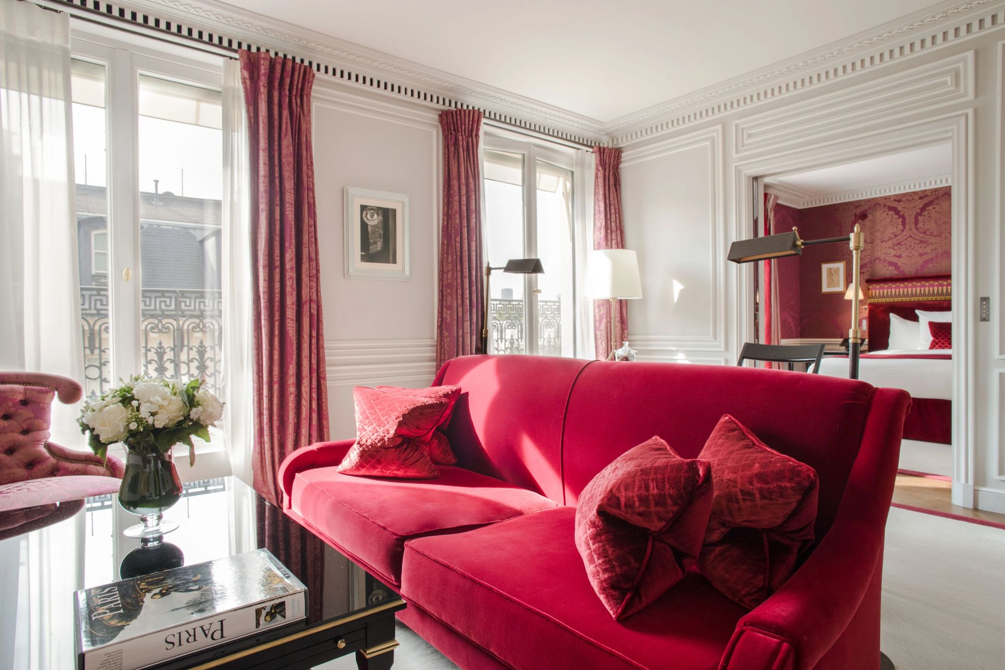 Prestige Suite sala de estar - sala chique - suite com sala - suite espaçosa