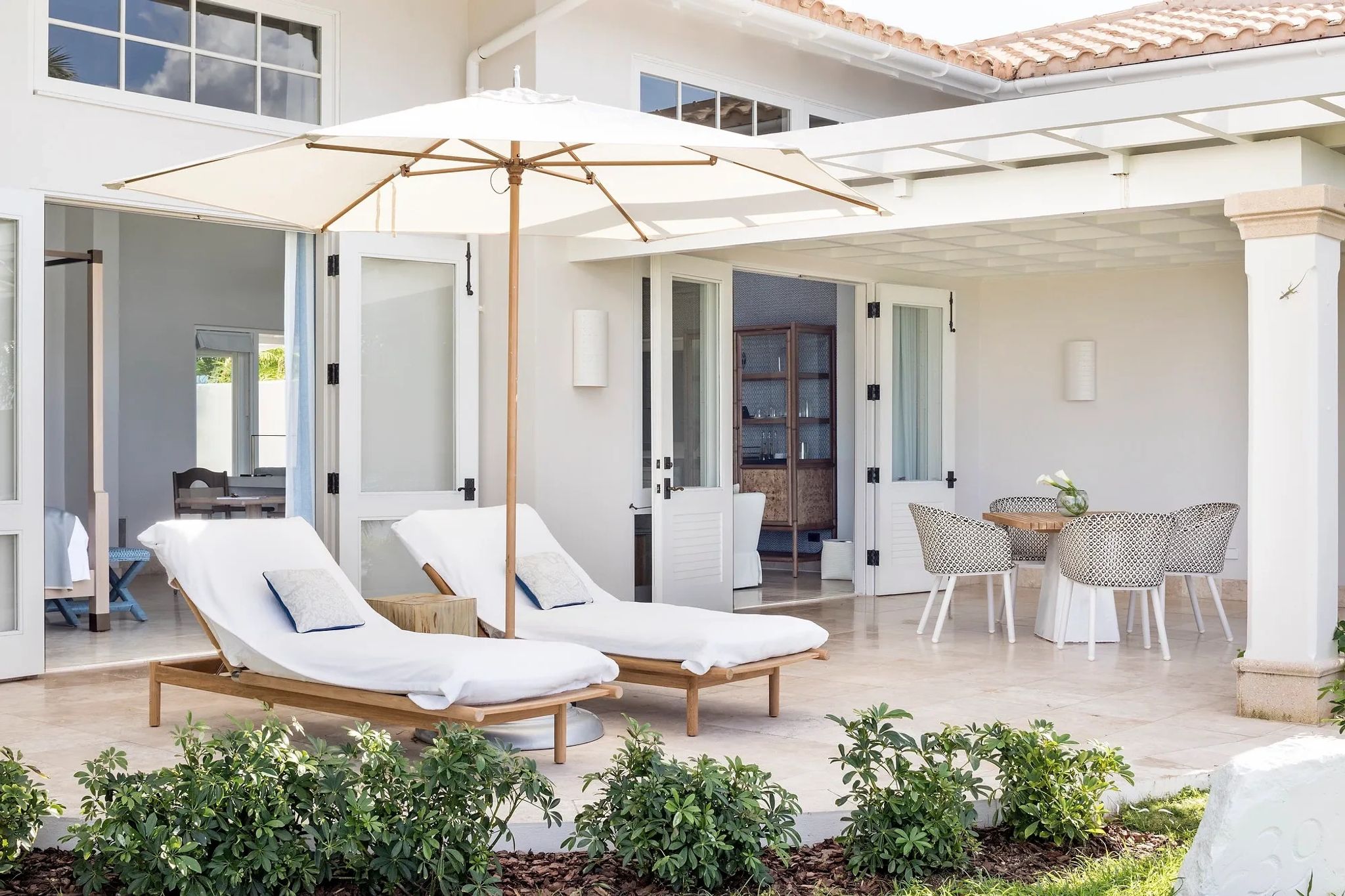 terraço mobiliado - banho de sol - terraço privativo