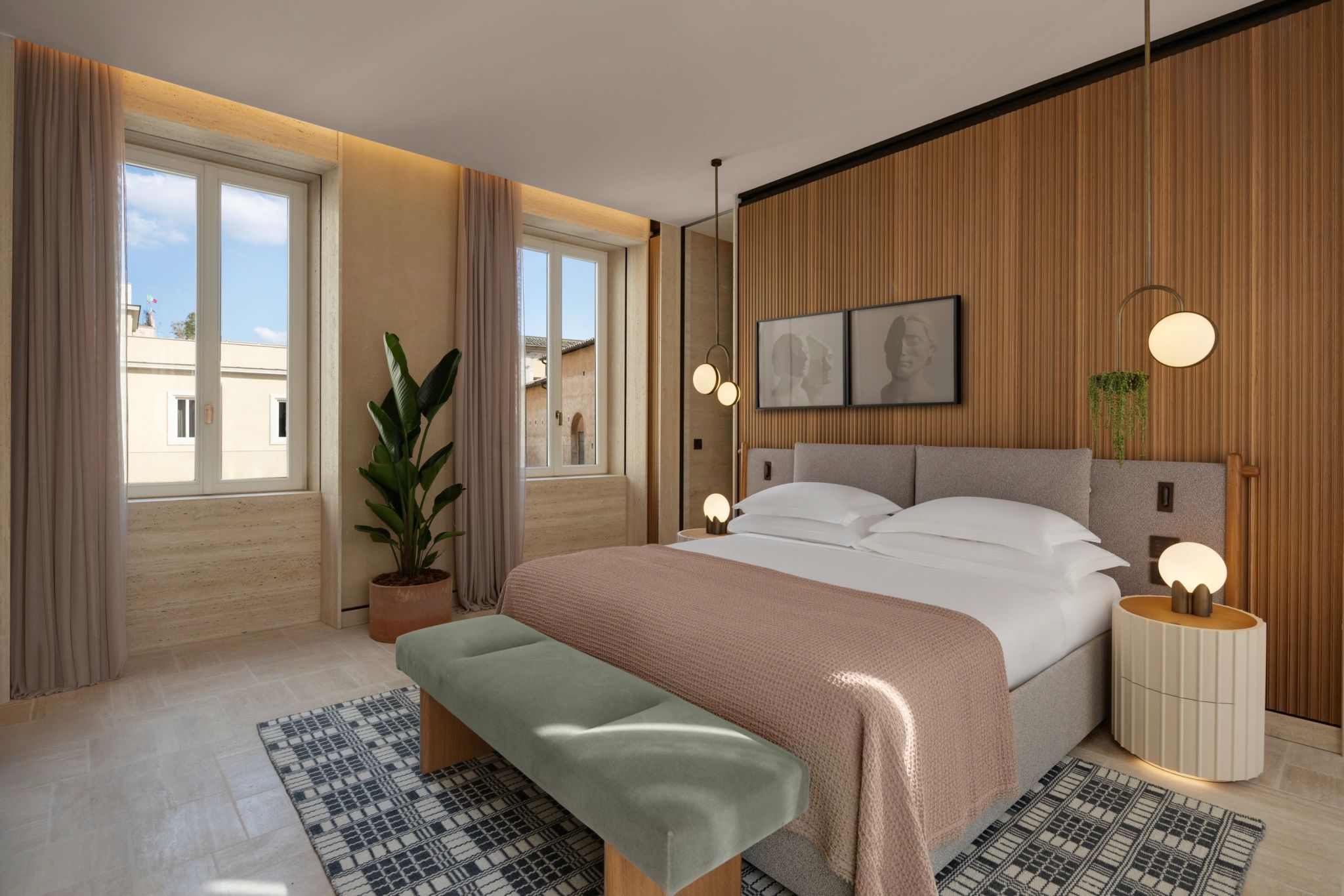Two Bedroom Mellini Suite suite luxo - cama king - decoracao premium