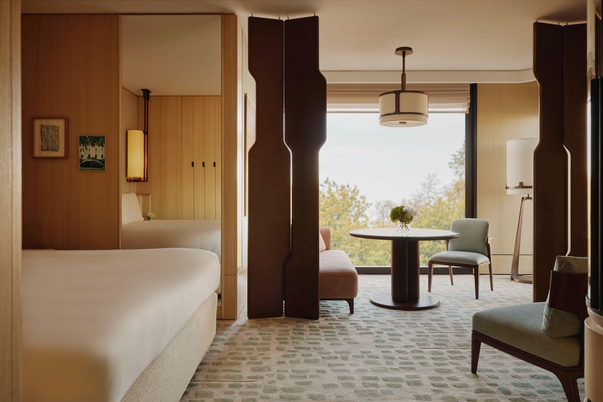 suite ampla - suite king - cama king - suite com sala - sala separada - suite com vista