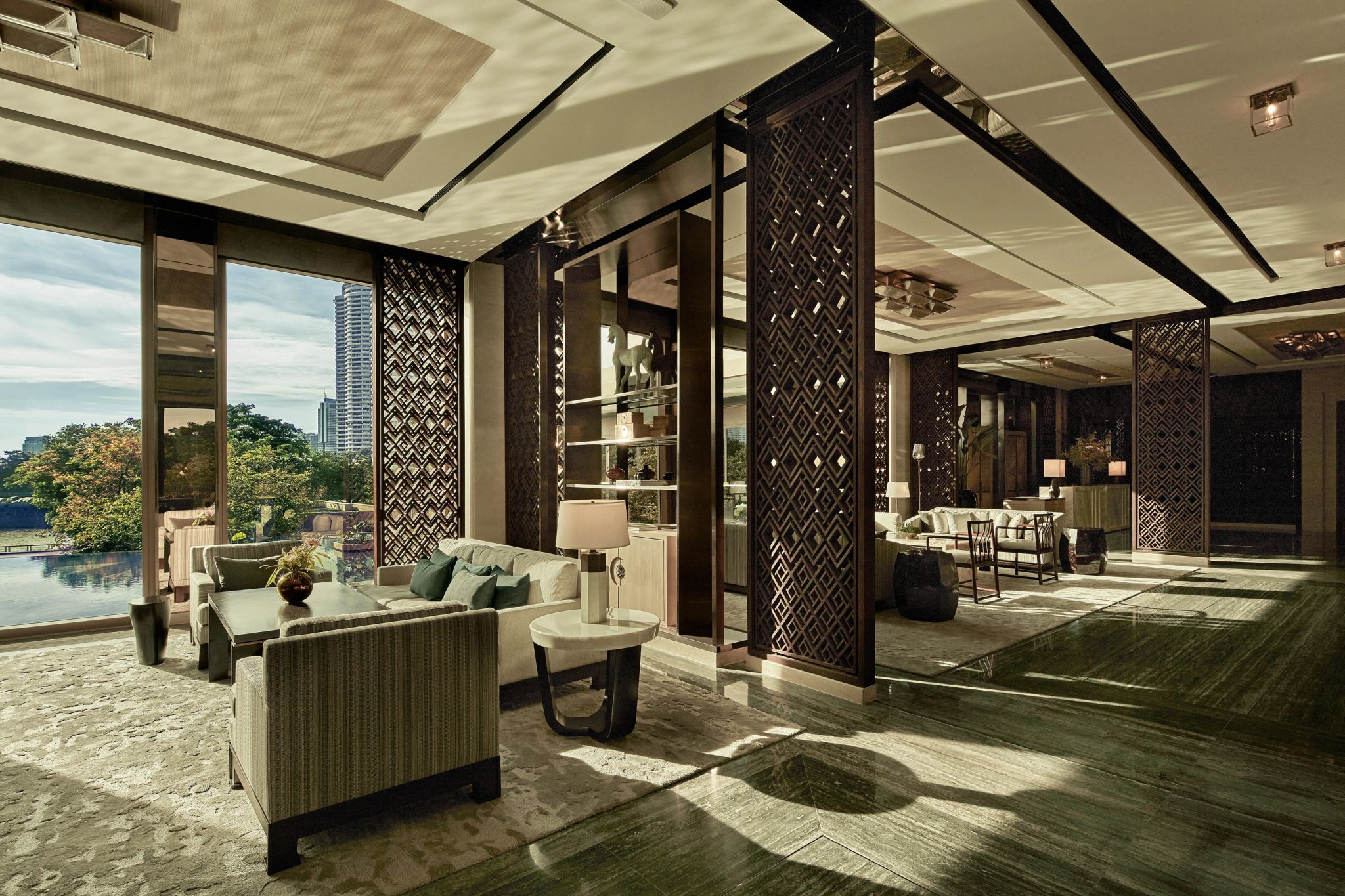 Restaurante Tea Lounge area gourmet - lounge gourmet - lounge moderno