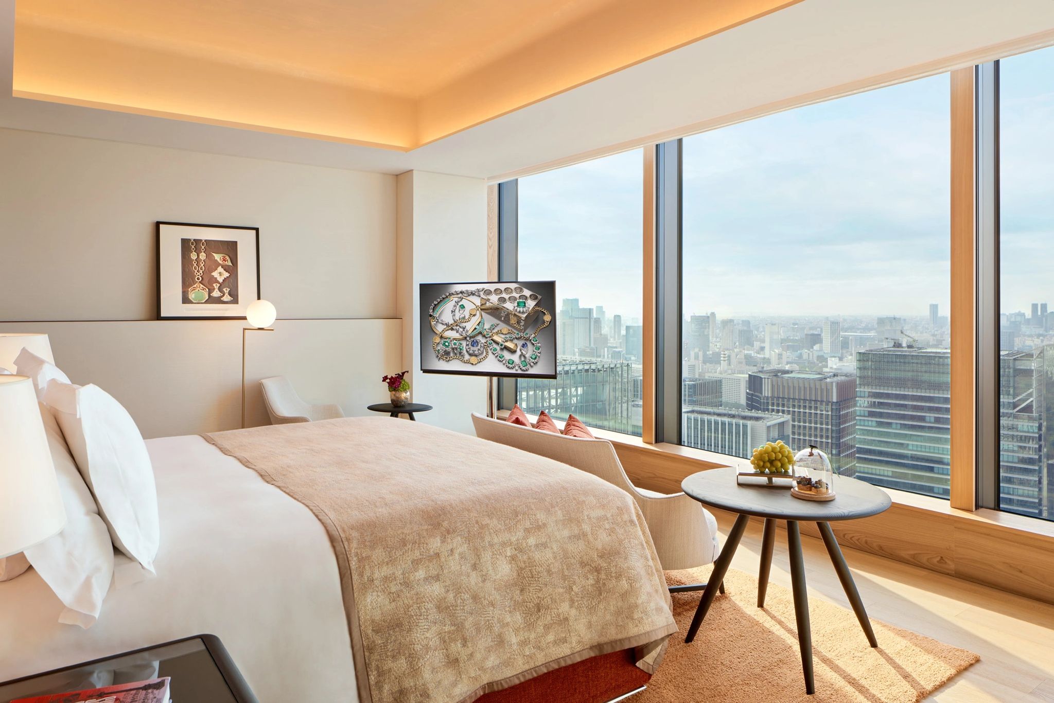 cama luxo - vista privilegiada - quarto premium