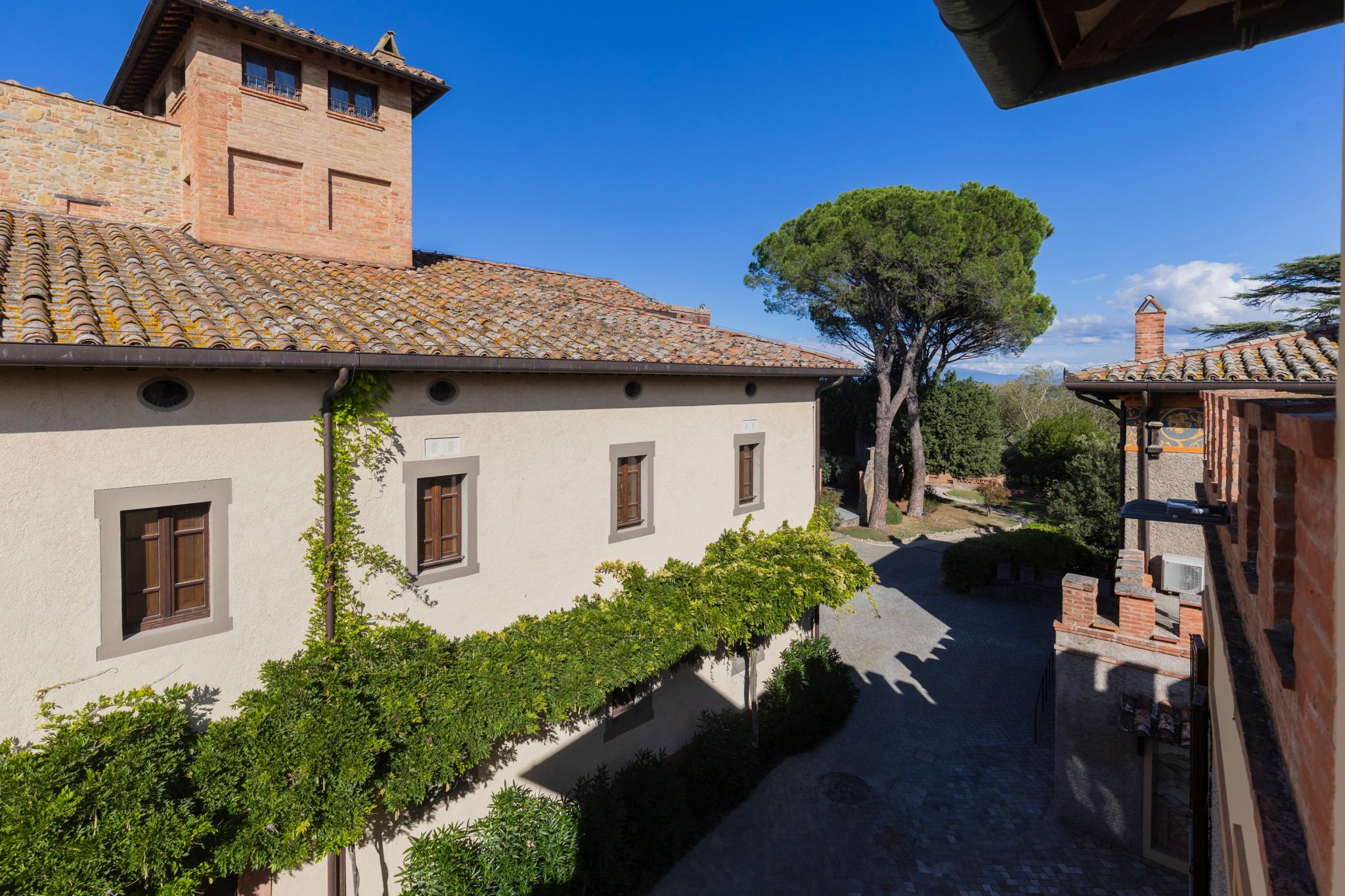 Área Externa do Resort arquitetura classica – design de luxo – ferias de verao