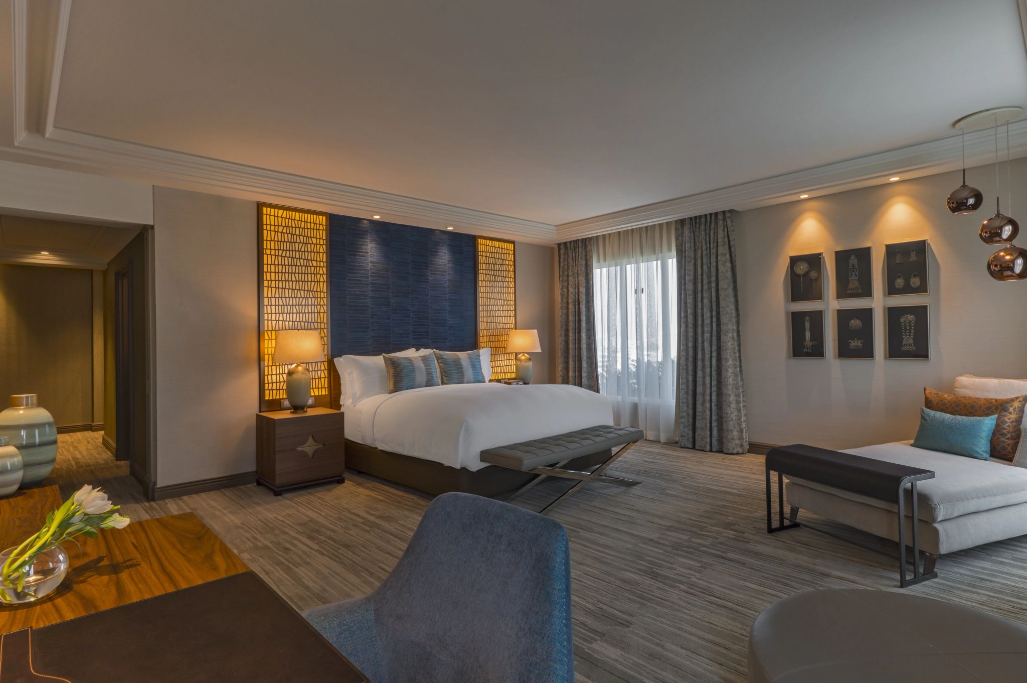 suite do hotel - suite de luxo - cama king