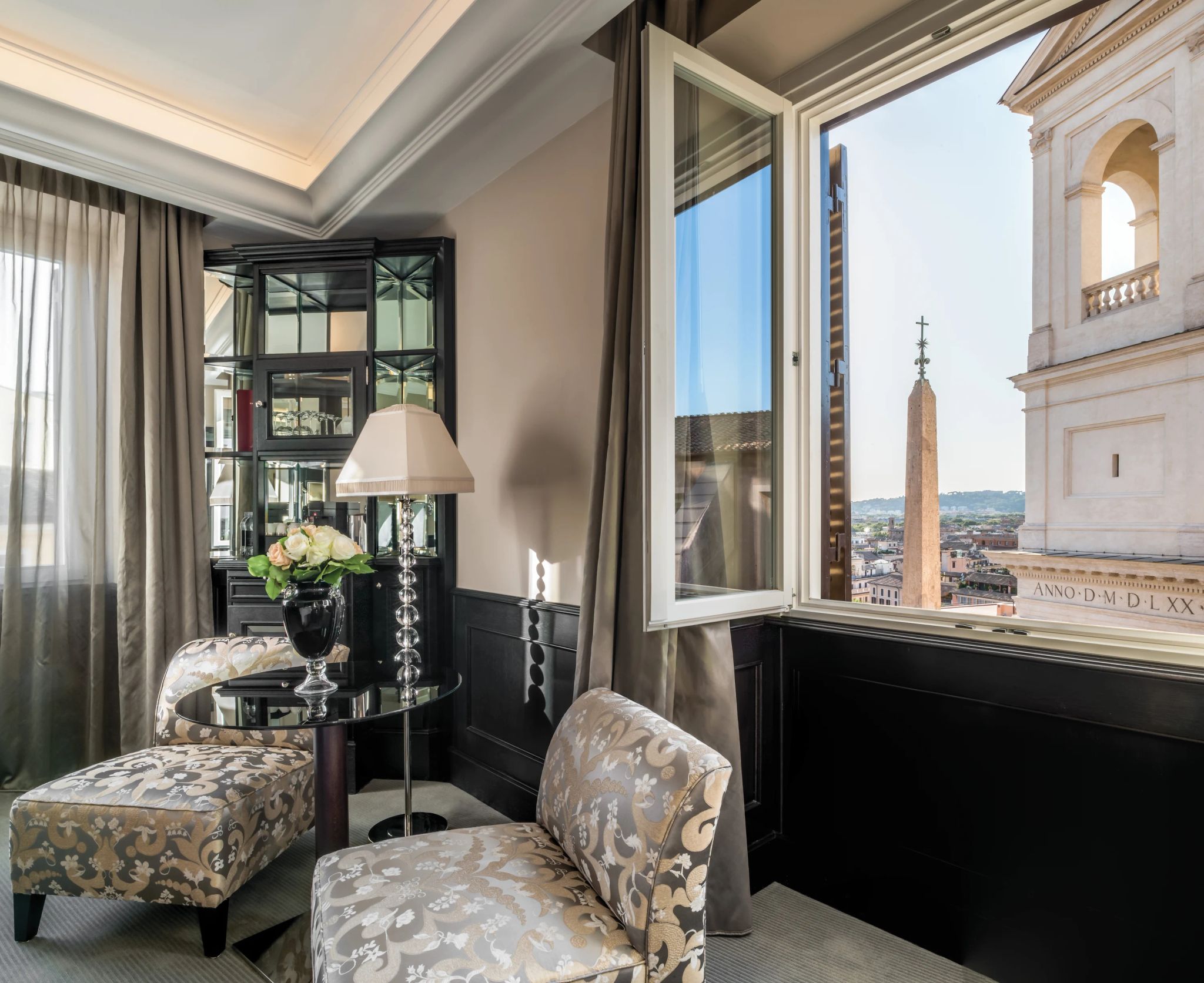 suite com vista - suite em roma - melhores suites