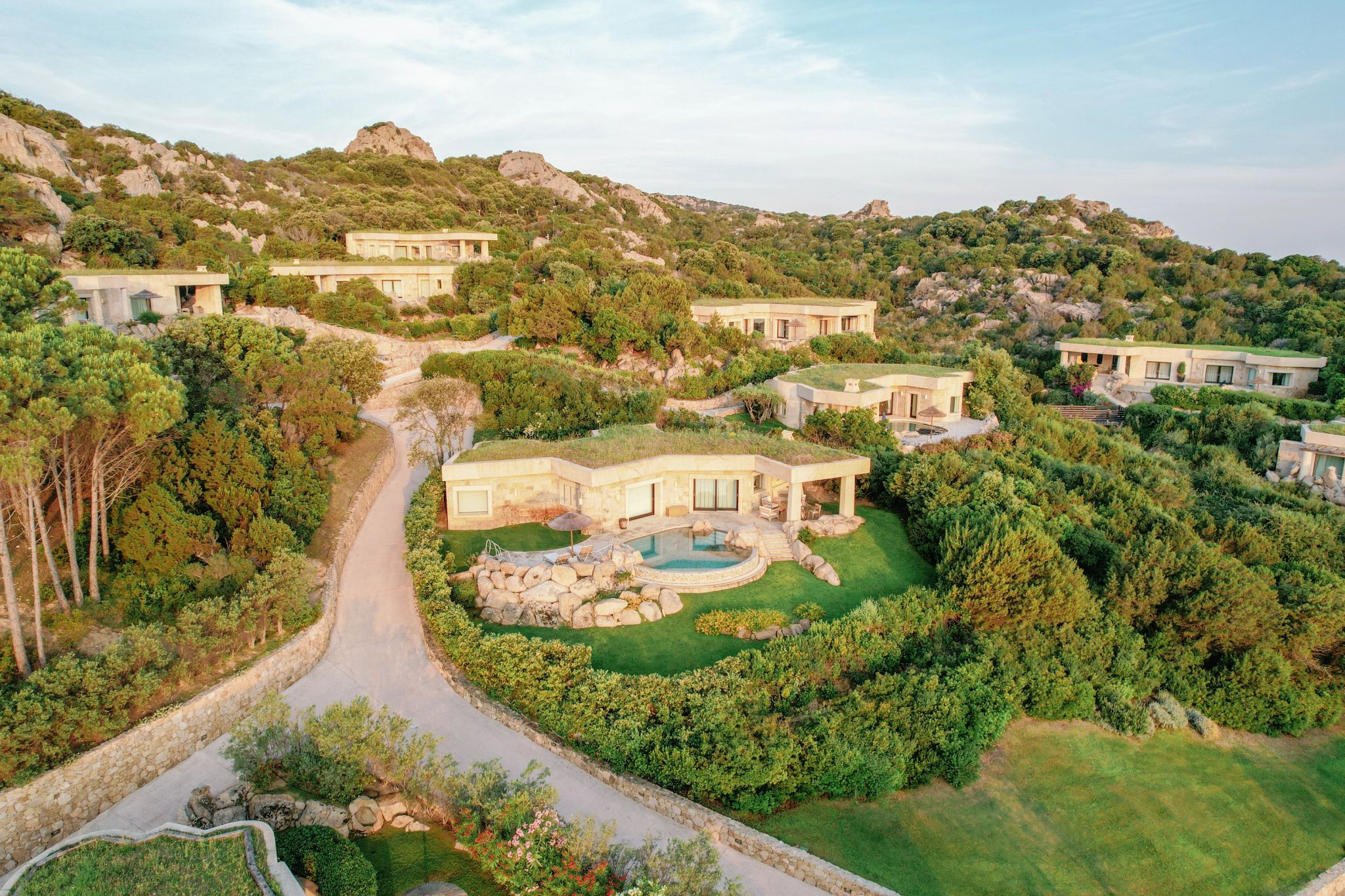 Pool Suite vista aerea - area verde - paisagem natural – natureza