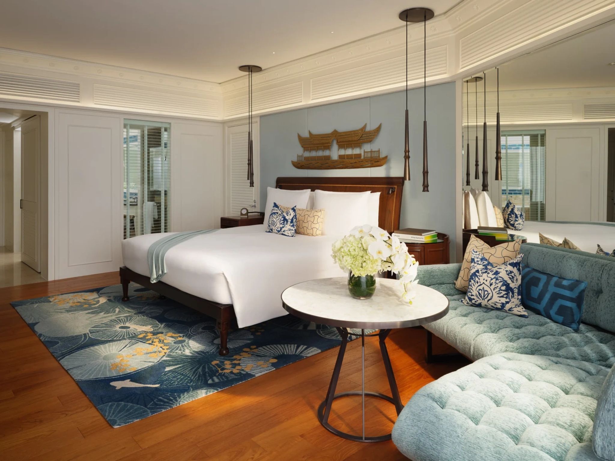Deluxe Premier Connecting Room cama king-size - quarto conectante - vista rio
