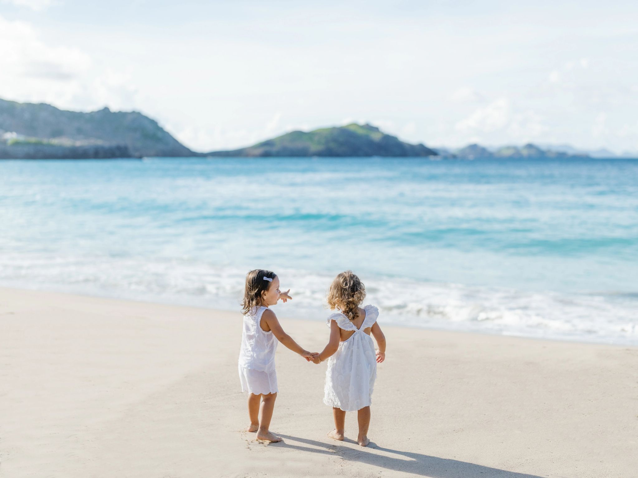 praia em st barth – praia privativa - lazer infantil - viagem em familia