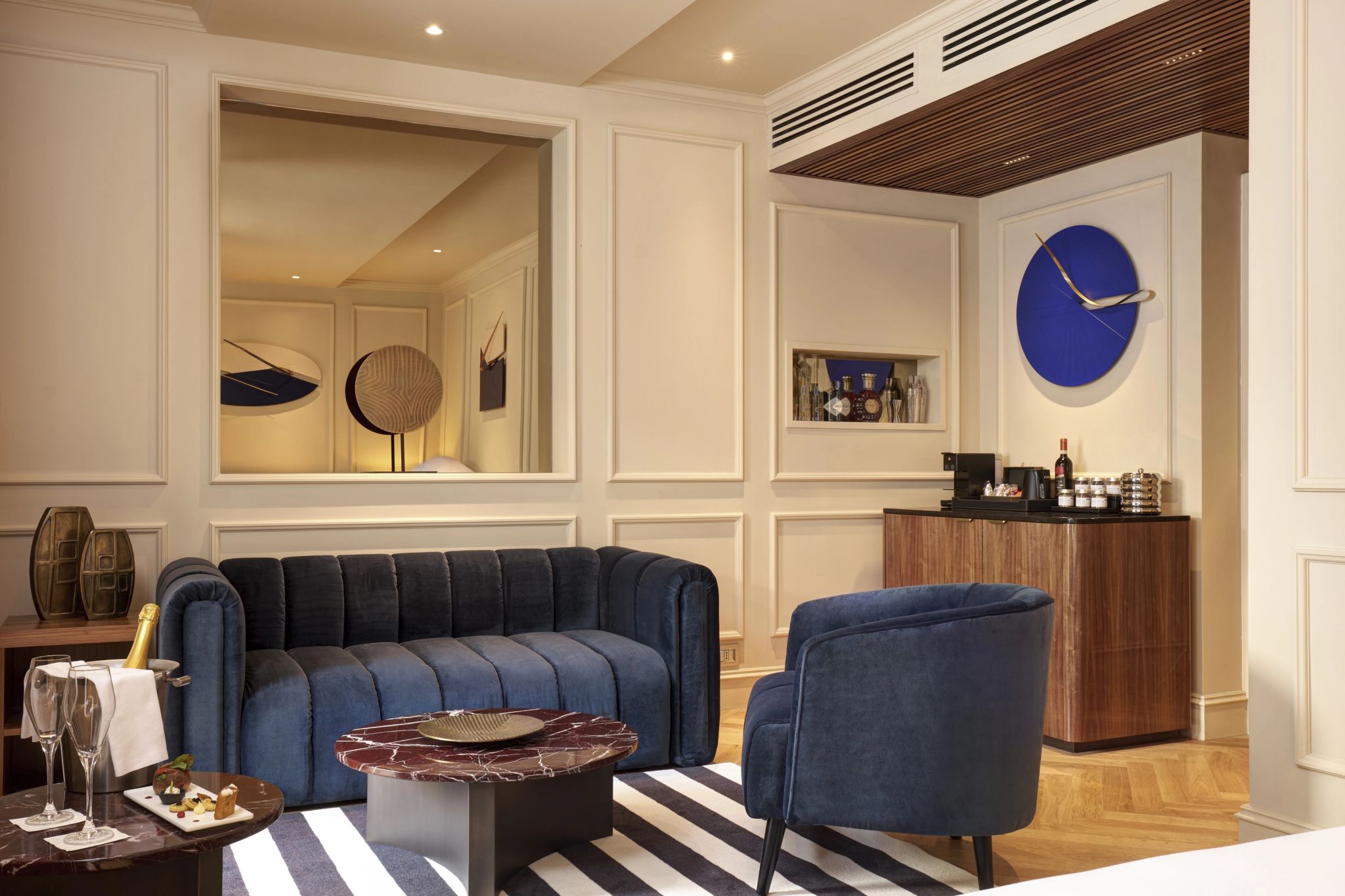 sala de estar - suite com sala - suite espaçosa
