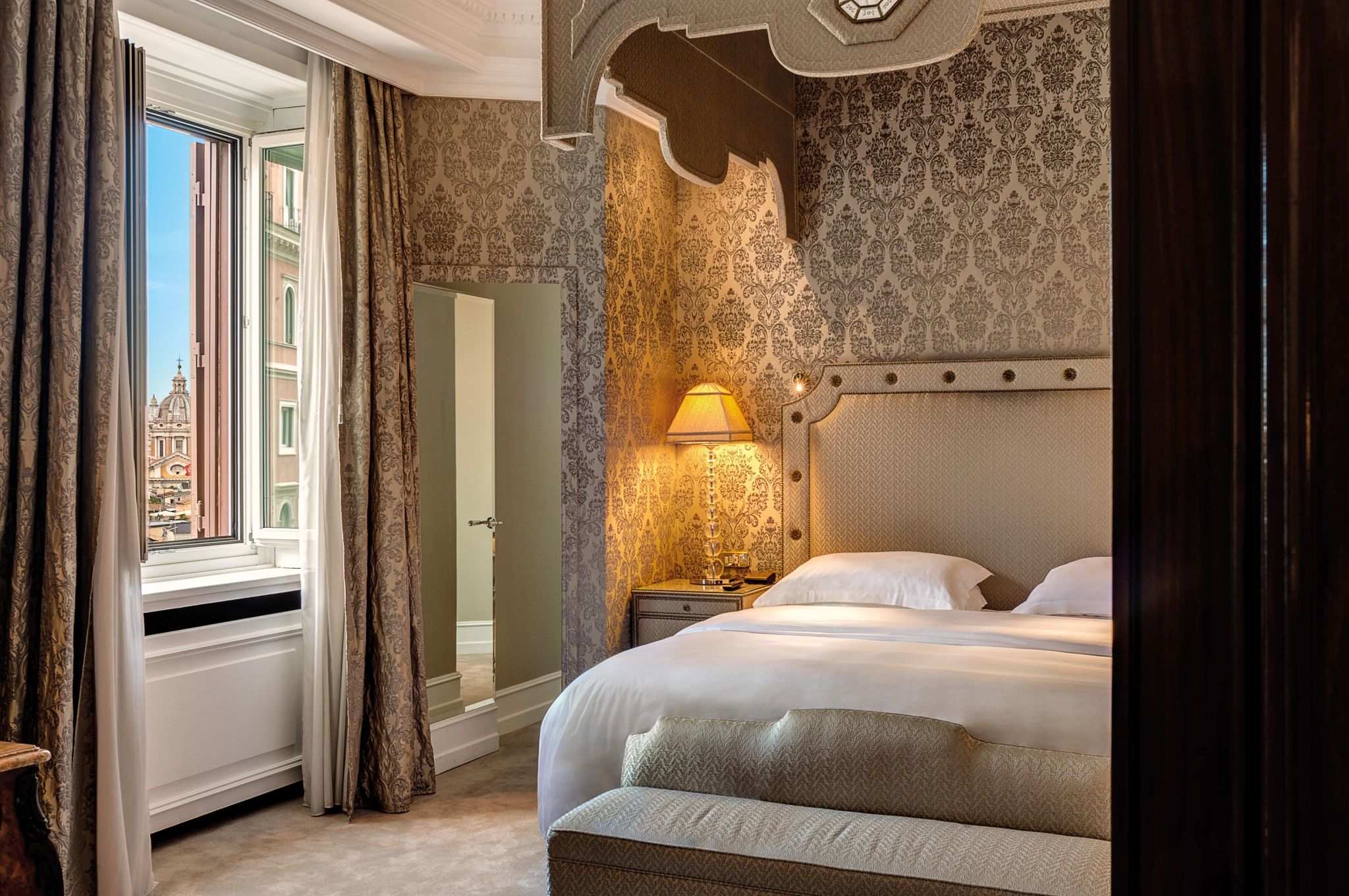 suite de hotel - suite hassler - hotel de luxo