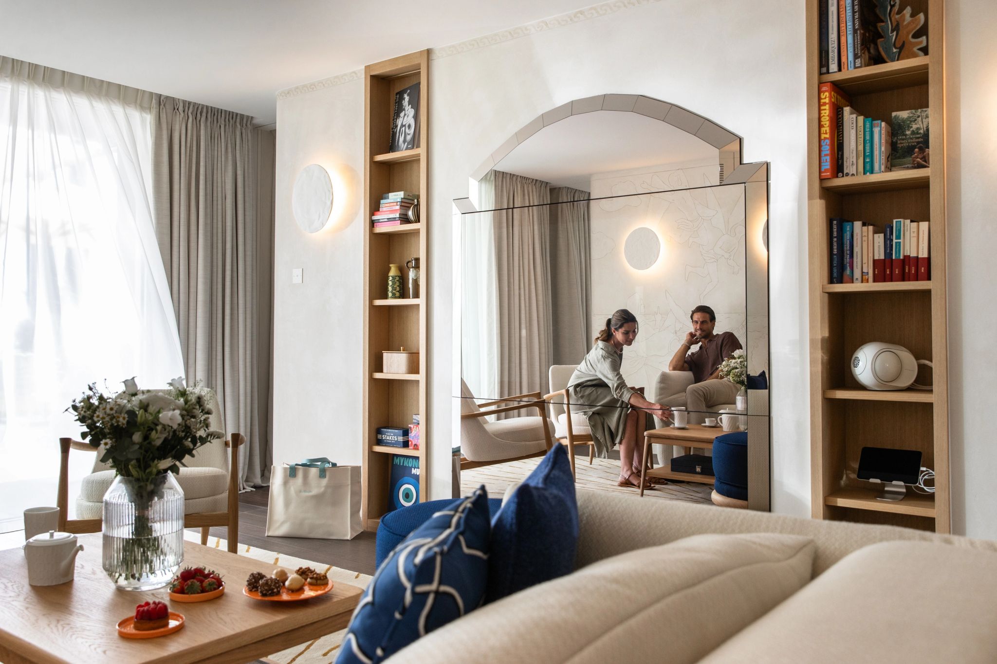 Camarat Suite suite com sala – suite chique – sala de estar - suite moderna