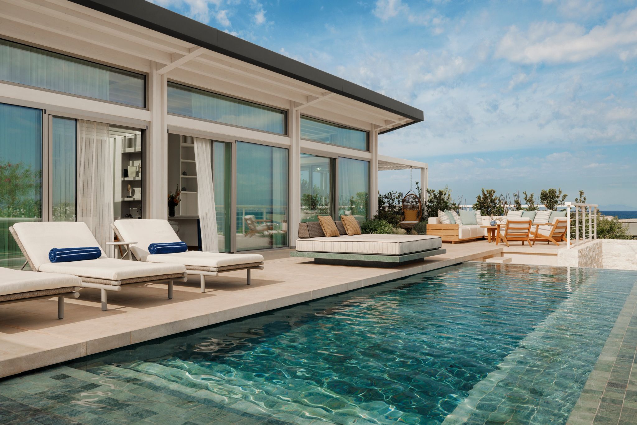 Villa Ilios piscina infinita – vila ilios – area externa