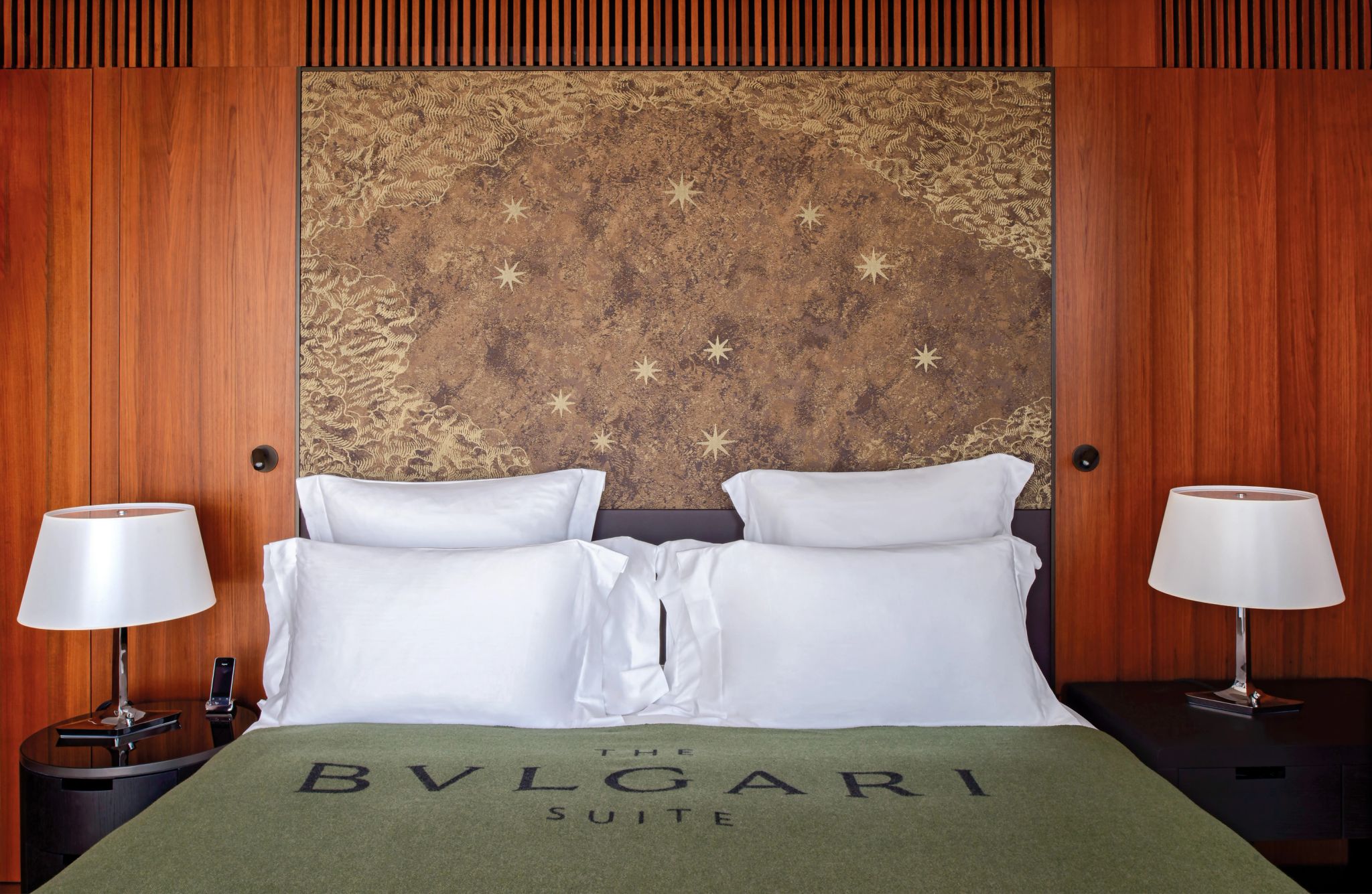 cama king - bulgari suite - decoraçao rustica - suite de luxo - suite casal