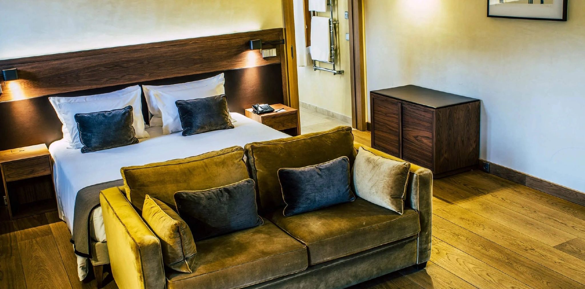 Superior Double Garden quarto de luxo - cama de casal - decoracao vintage