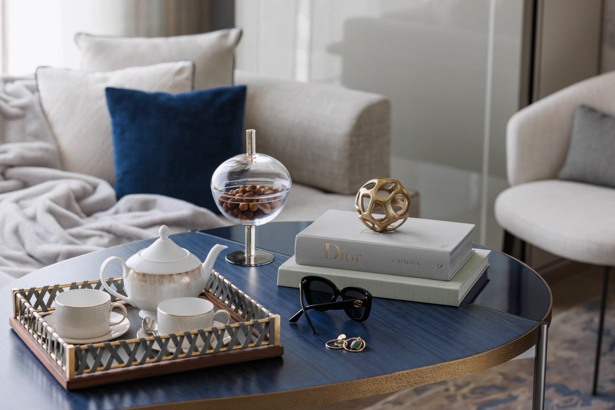 Grand Zaabeel King Burj Khalifa View decoracao de luxo - quarto de hotel