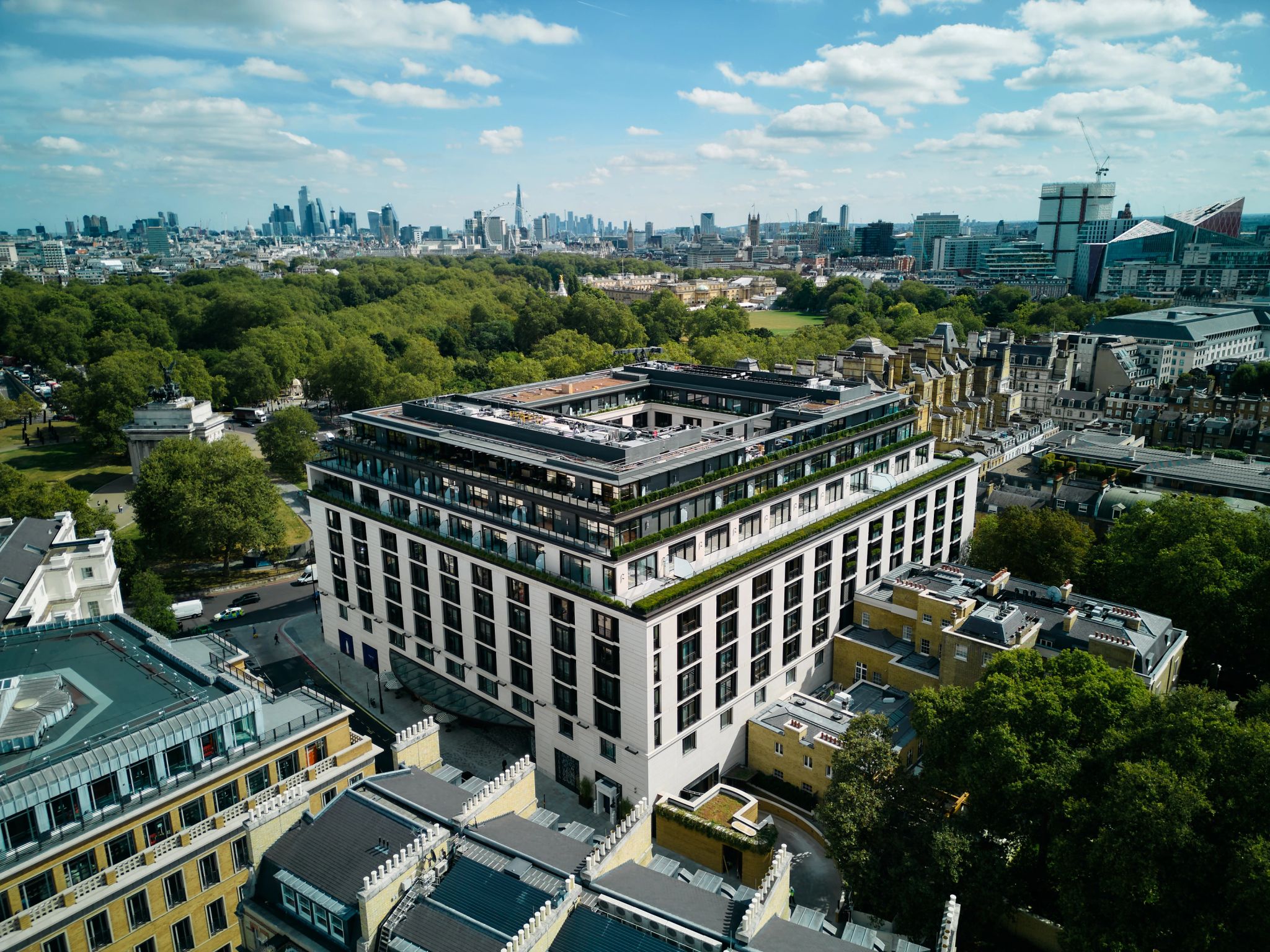 vista aérea londres – cidade moderna – hotel moderno londres 