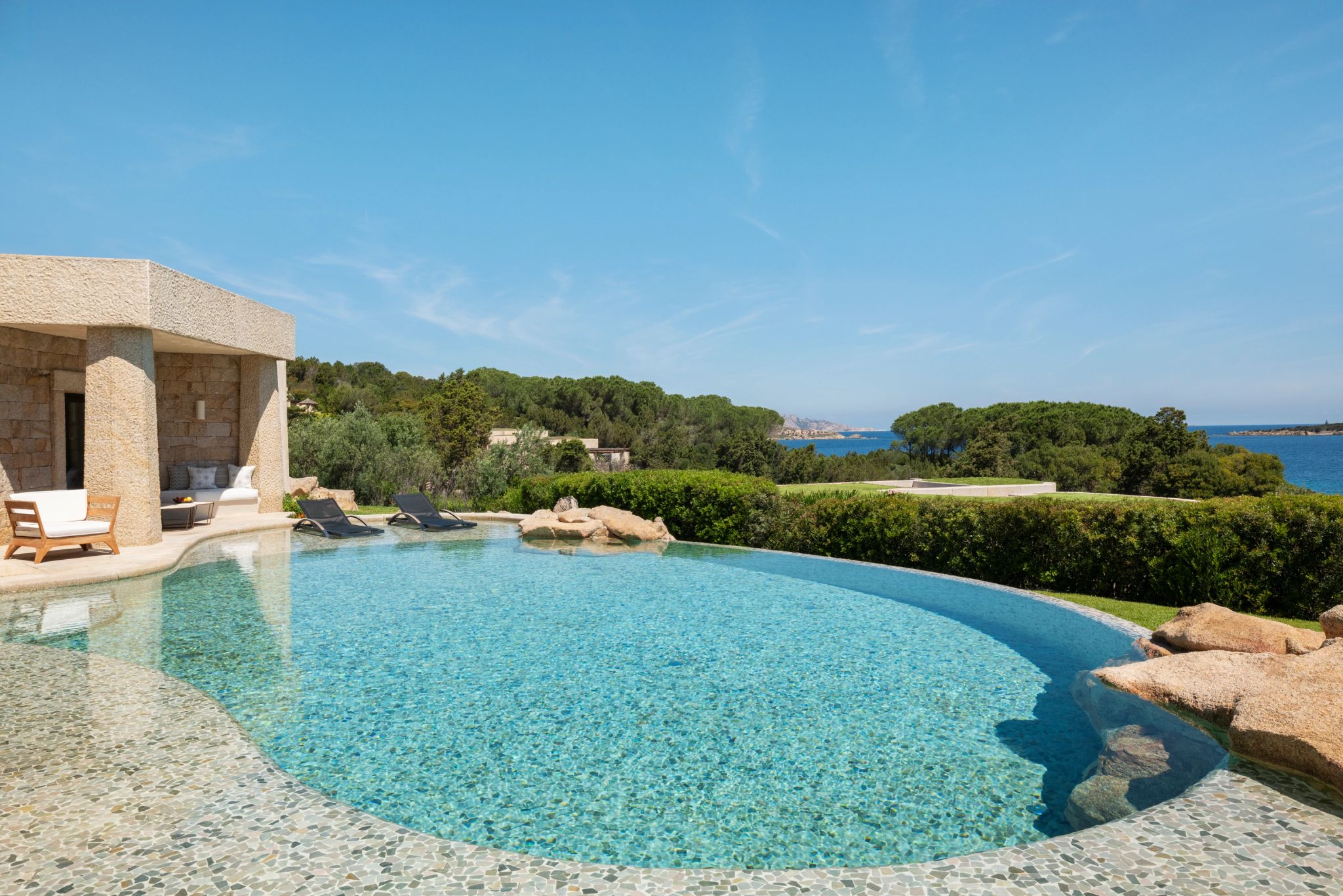 Three Bedroom Pitrizza Pool Villa piscina externa - piscina privativa - atividades de lazer