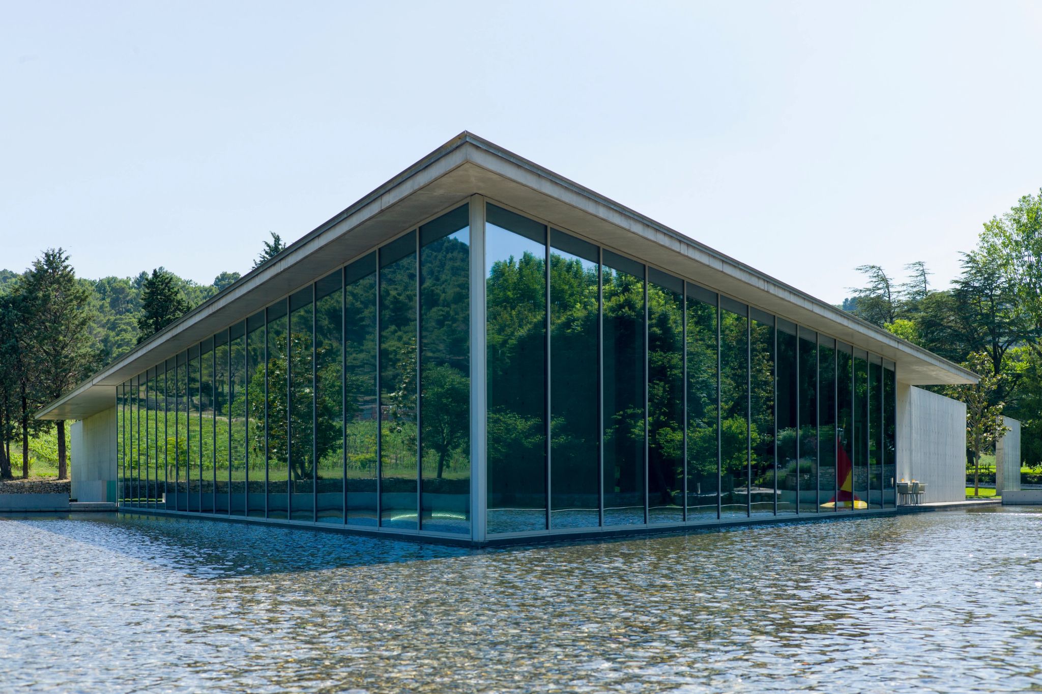 Restaurante Tadao Ando tadao ando provença - restaurante de luxo – area externa restaurante
