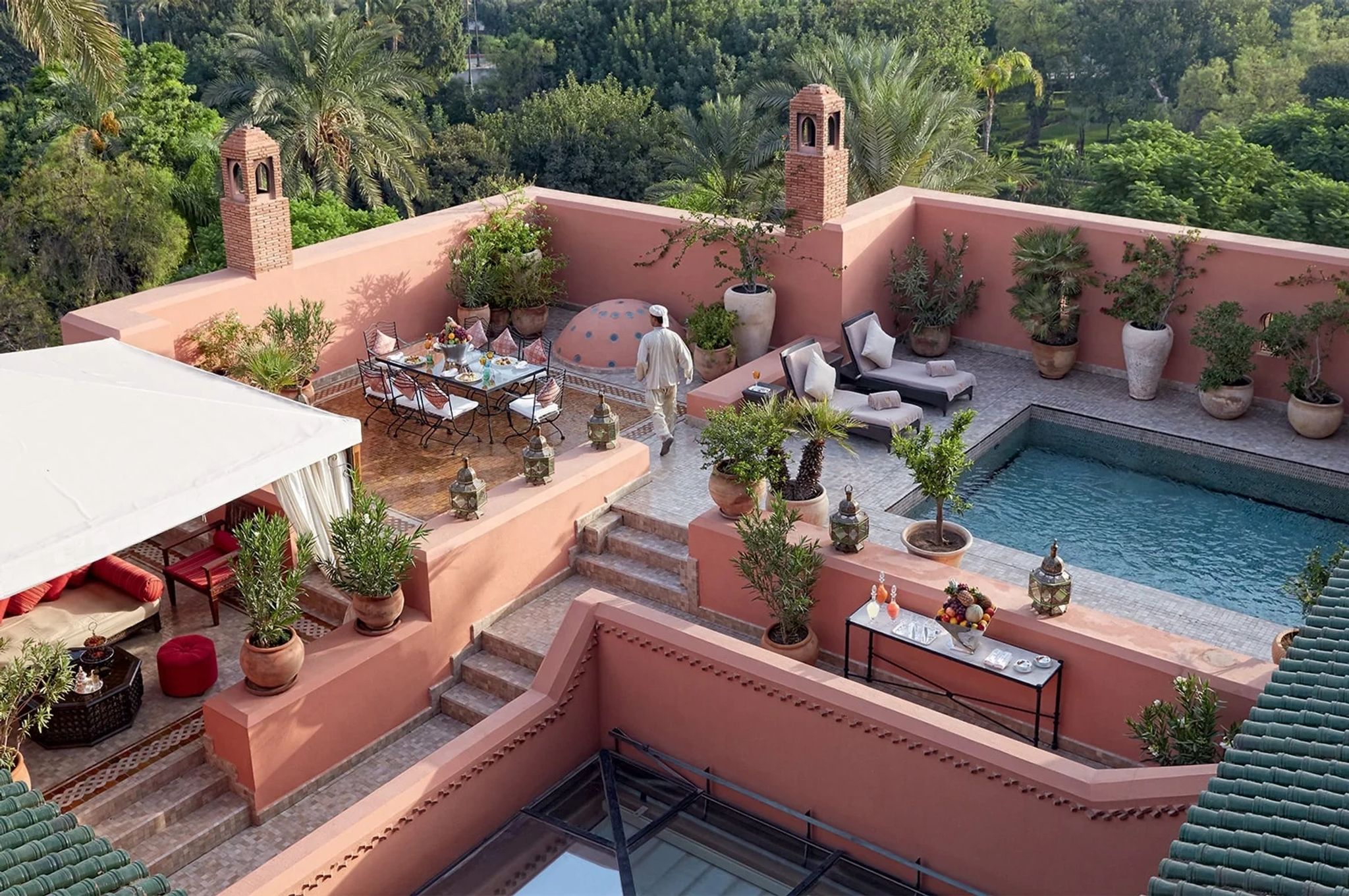 Grand Riad iscina grand riad - pool grand riad - piscina privativa marrakech